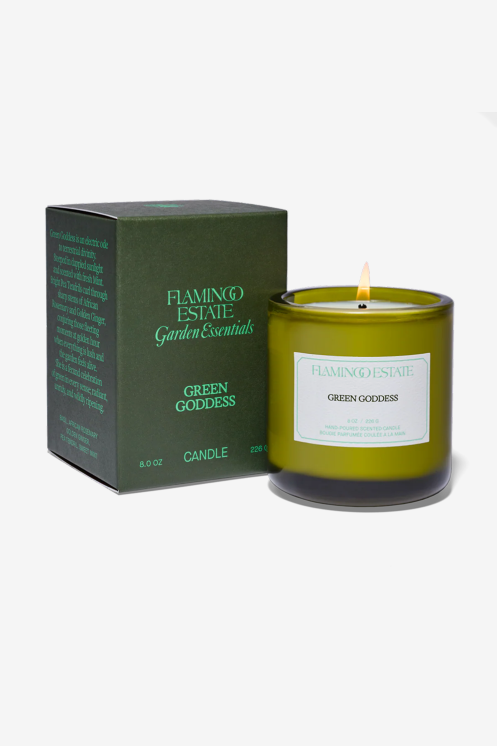 Green Goddess Candle