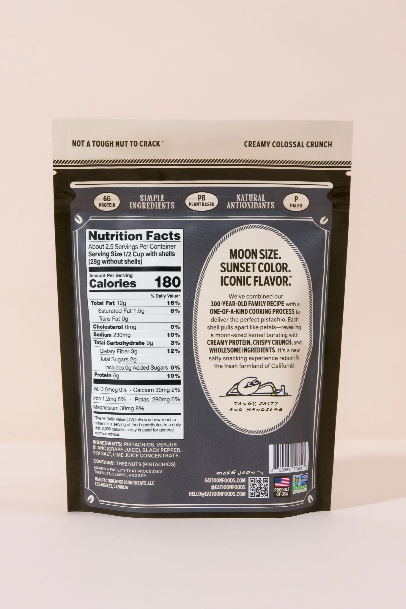 Salt & Pepper Pistachios