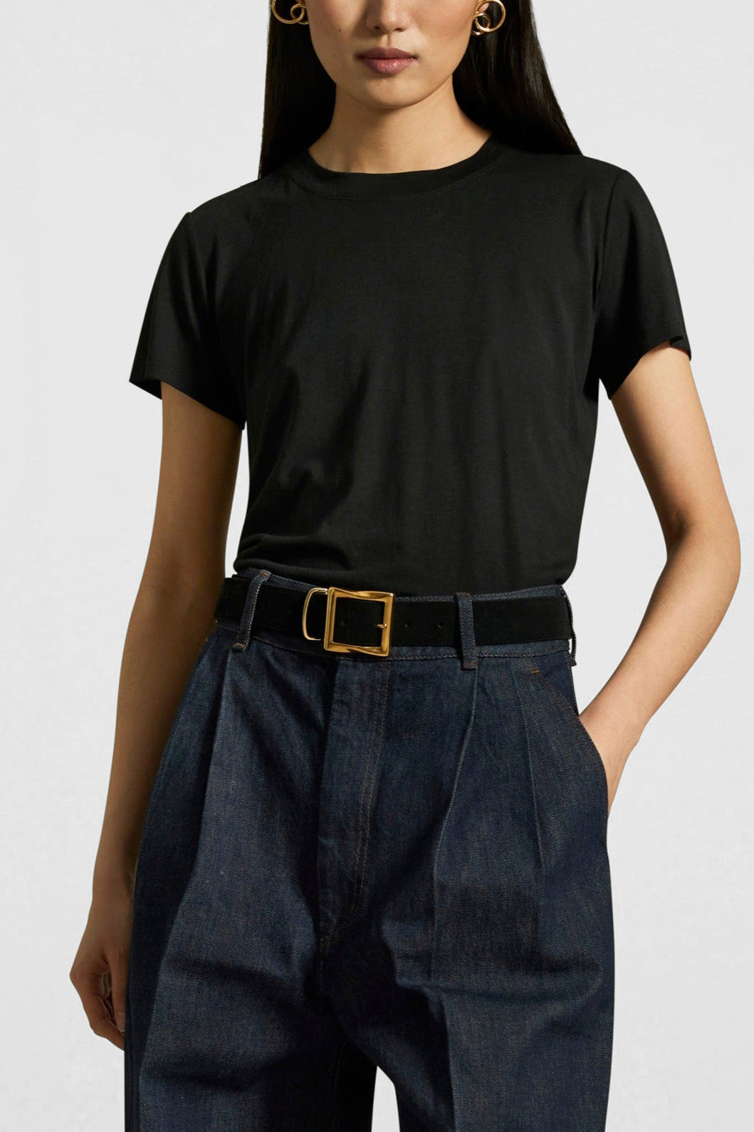 Kenzie T-Shirt in Black by Kallmeyer