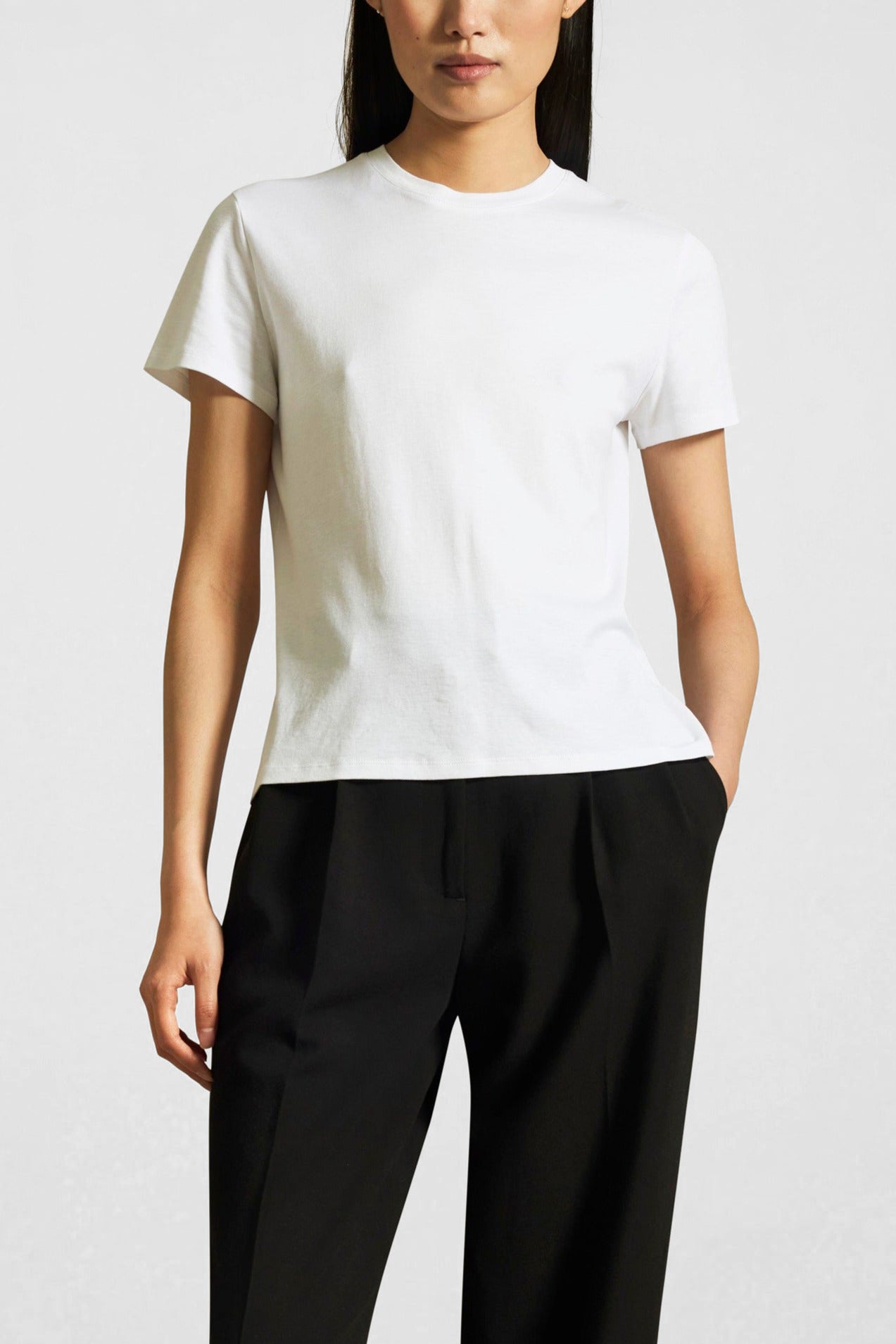 Kenzie T-Shirt in White by Kallmeyer