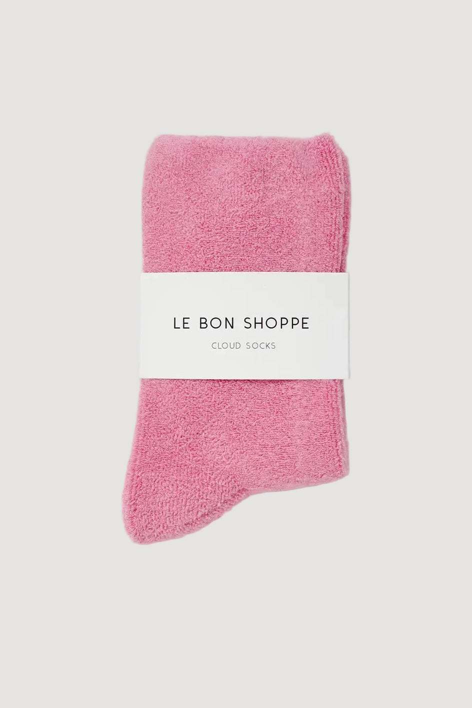 Cloud Socks in Bubble Gum
