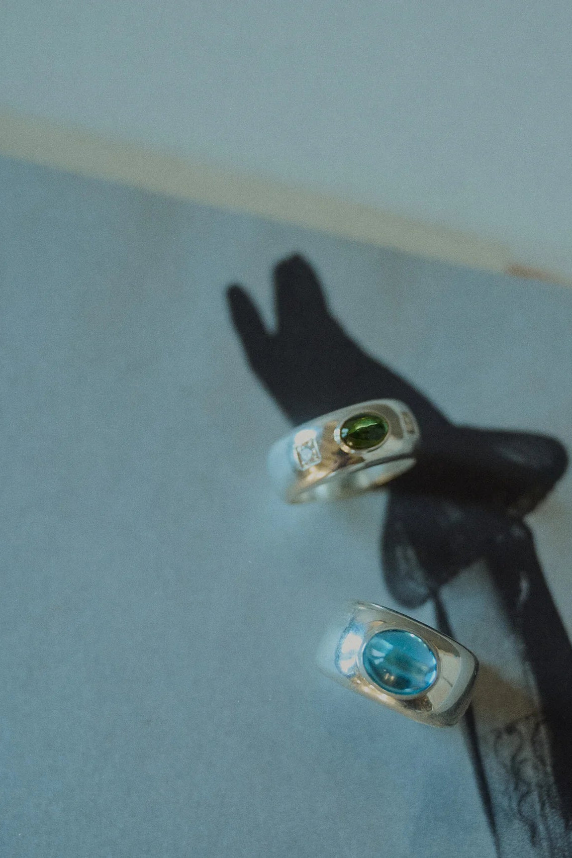 Gentry Diamond Oval Ring