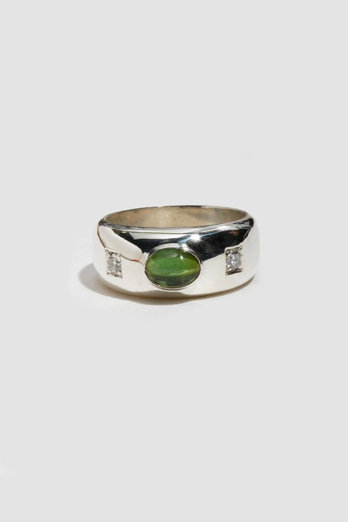 Gentry Diamond Oval Ring