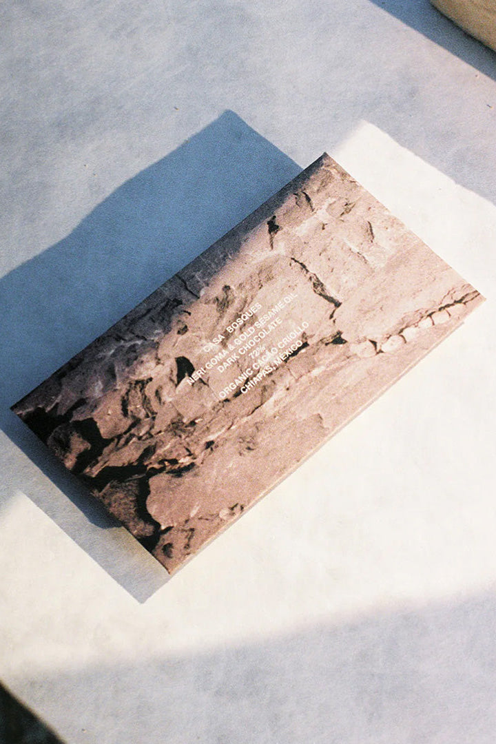 Gold Japanese Sesame Paste Chocolate Bar