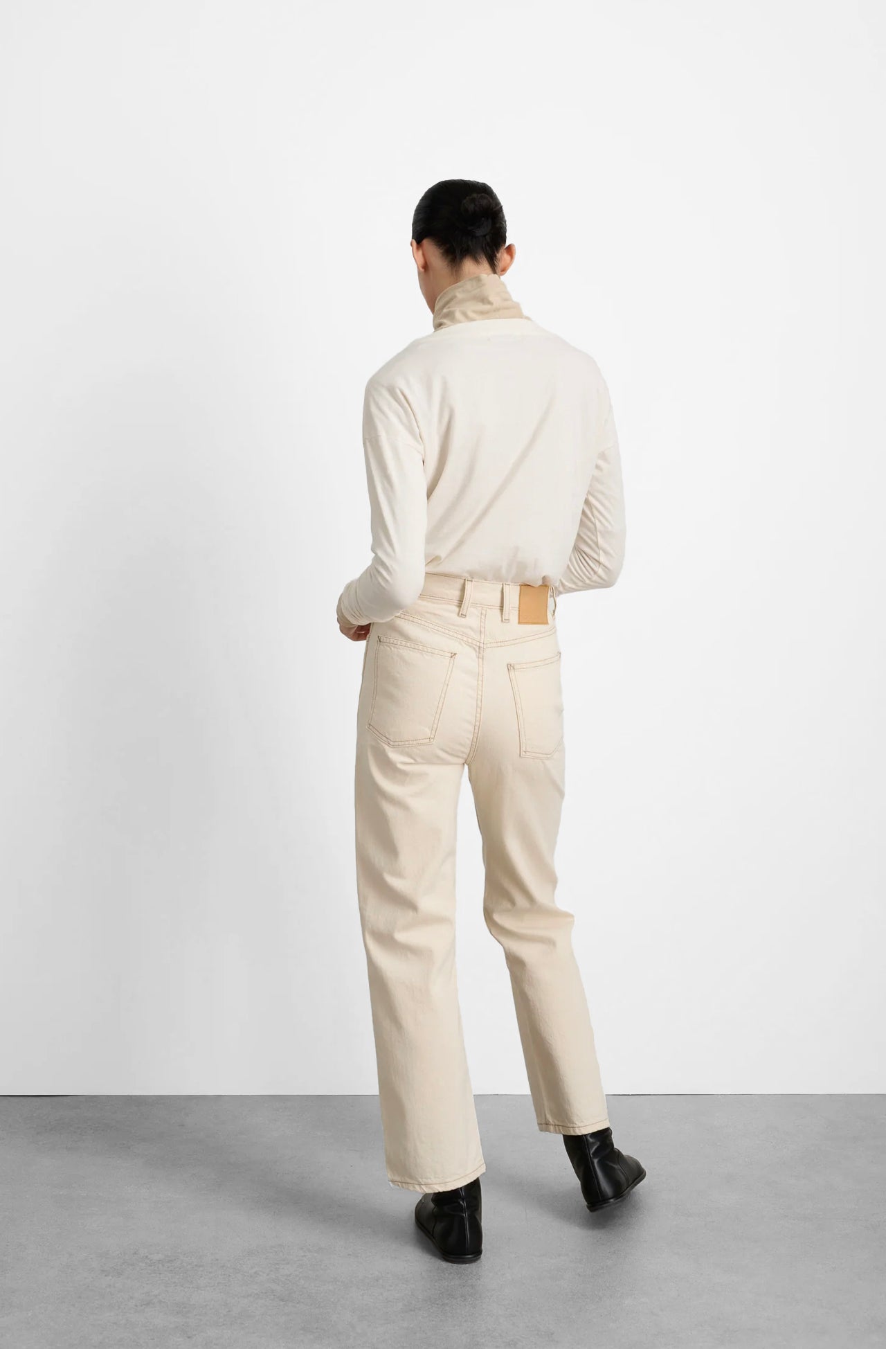 Plein Relaxed Straight Jean in Clair by B Sides