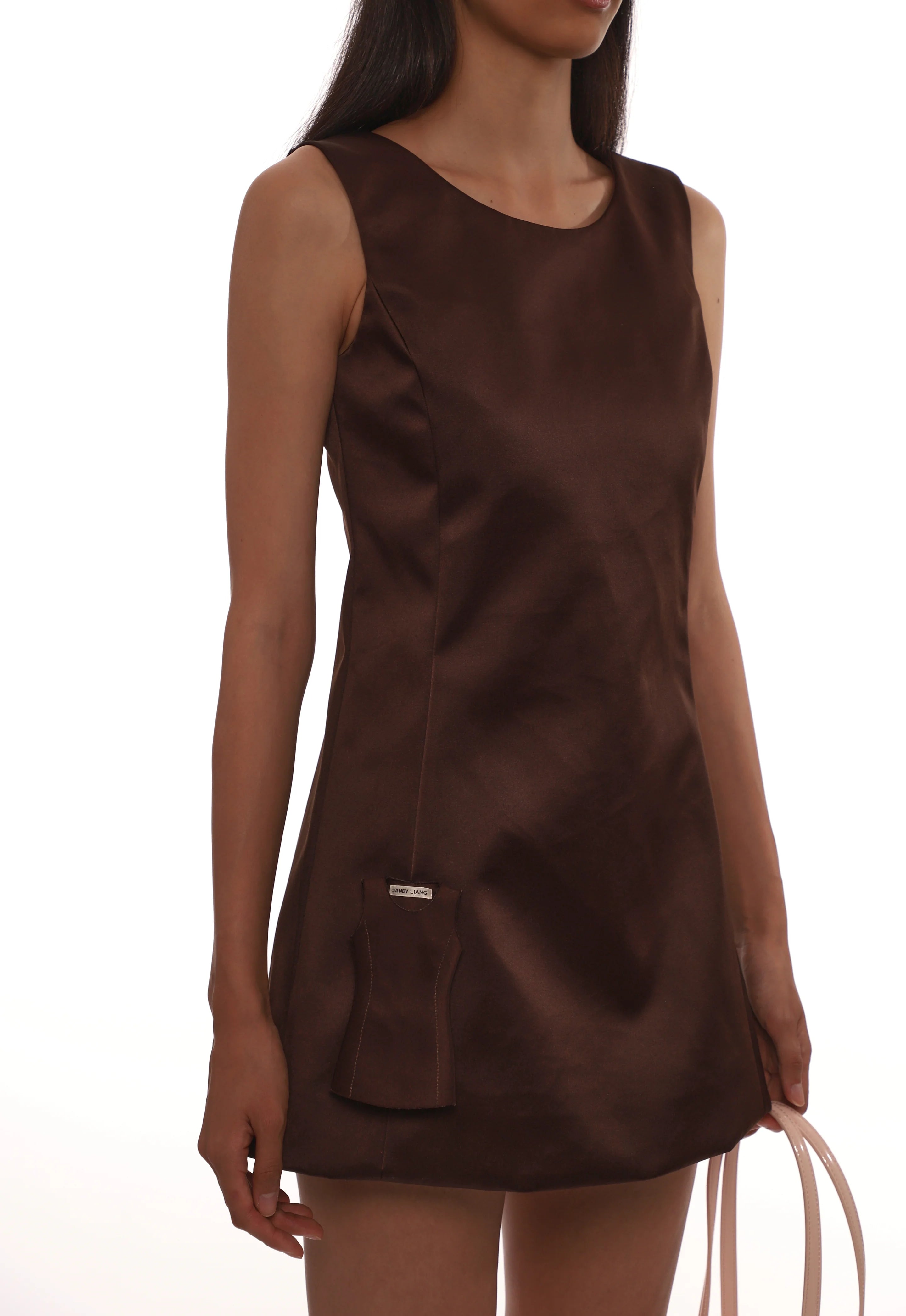 Chester Dress in Brown