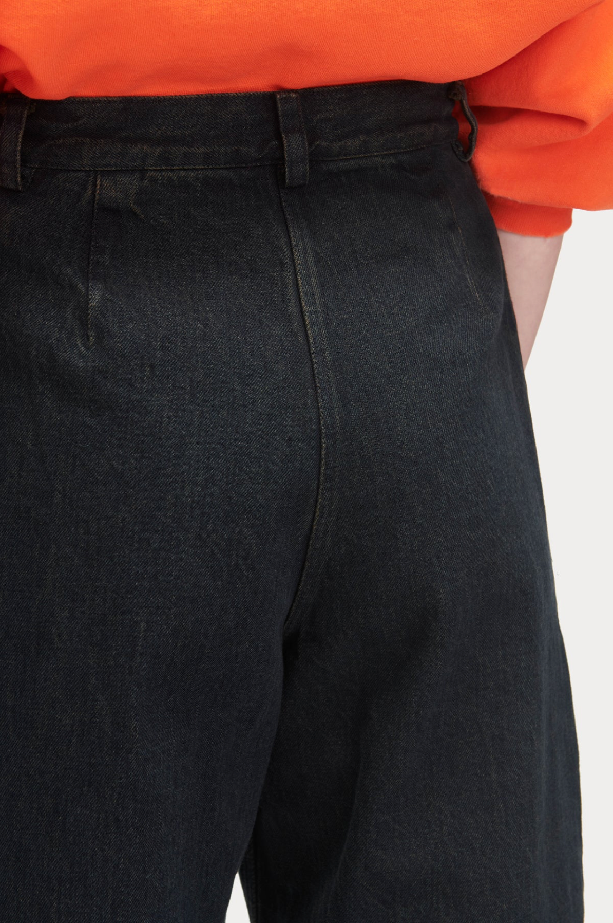 Garra Pant in Brown Overdyed Mission Denim by Rachel Comey http://www.shoprecital.com