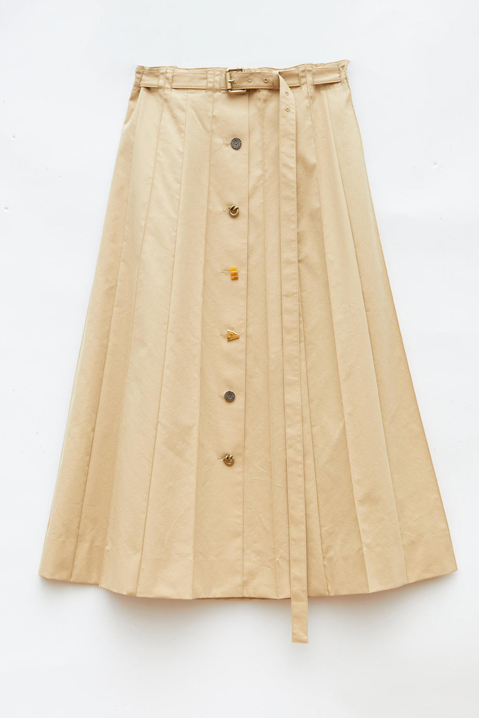 Noor Skirt in Tan by Rejina Pyo http://www.shoprecital.com