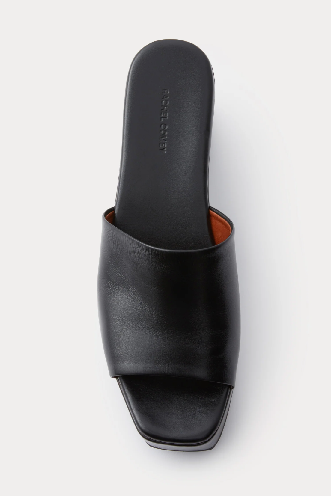 Ferow Wedge in Black Calf