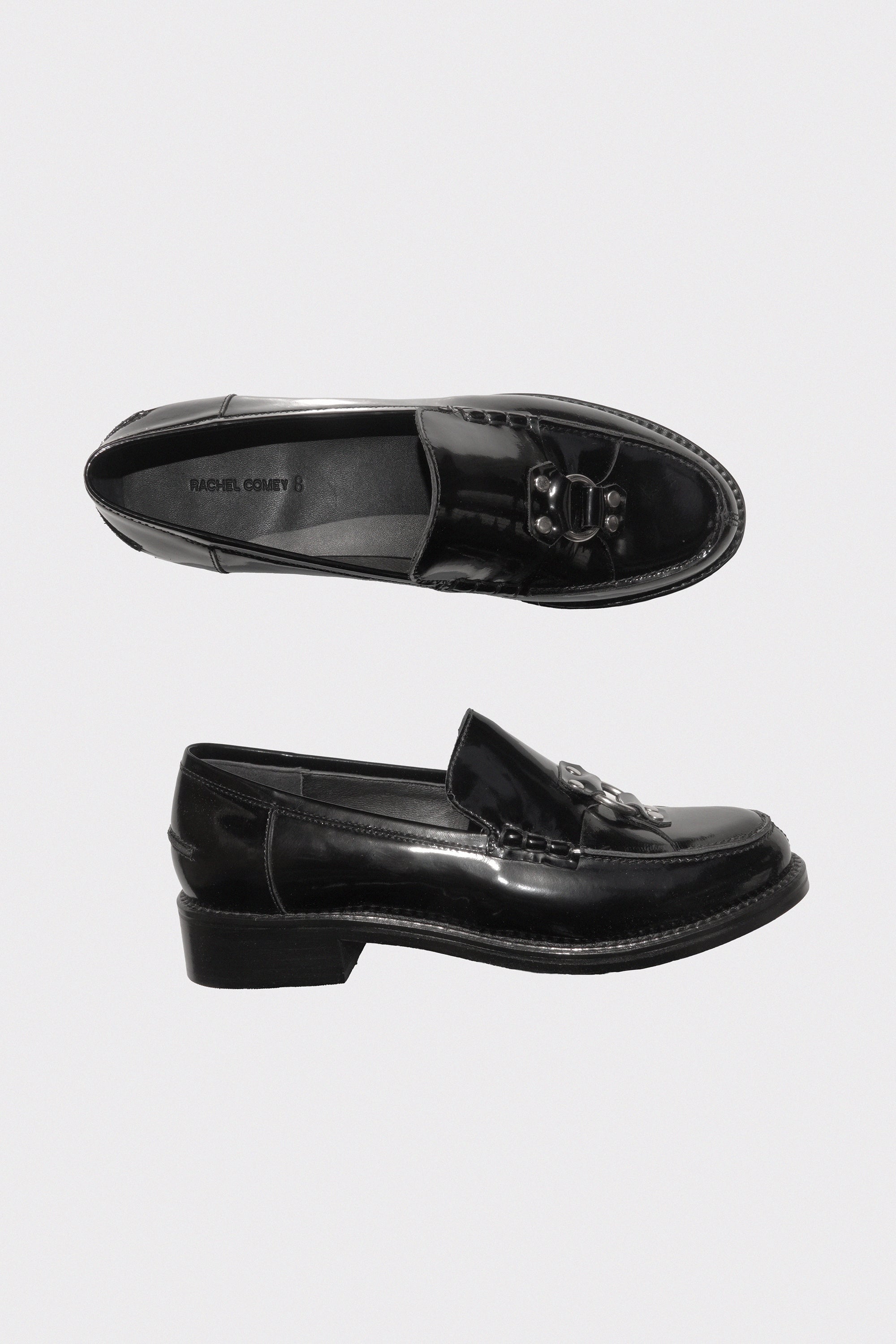 Fidelio Flat in Black by Rachel Comey