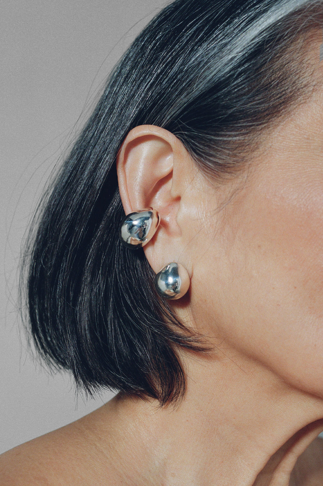 Sumo Stud in Sterling Silver