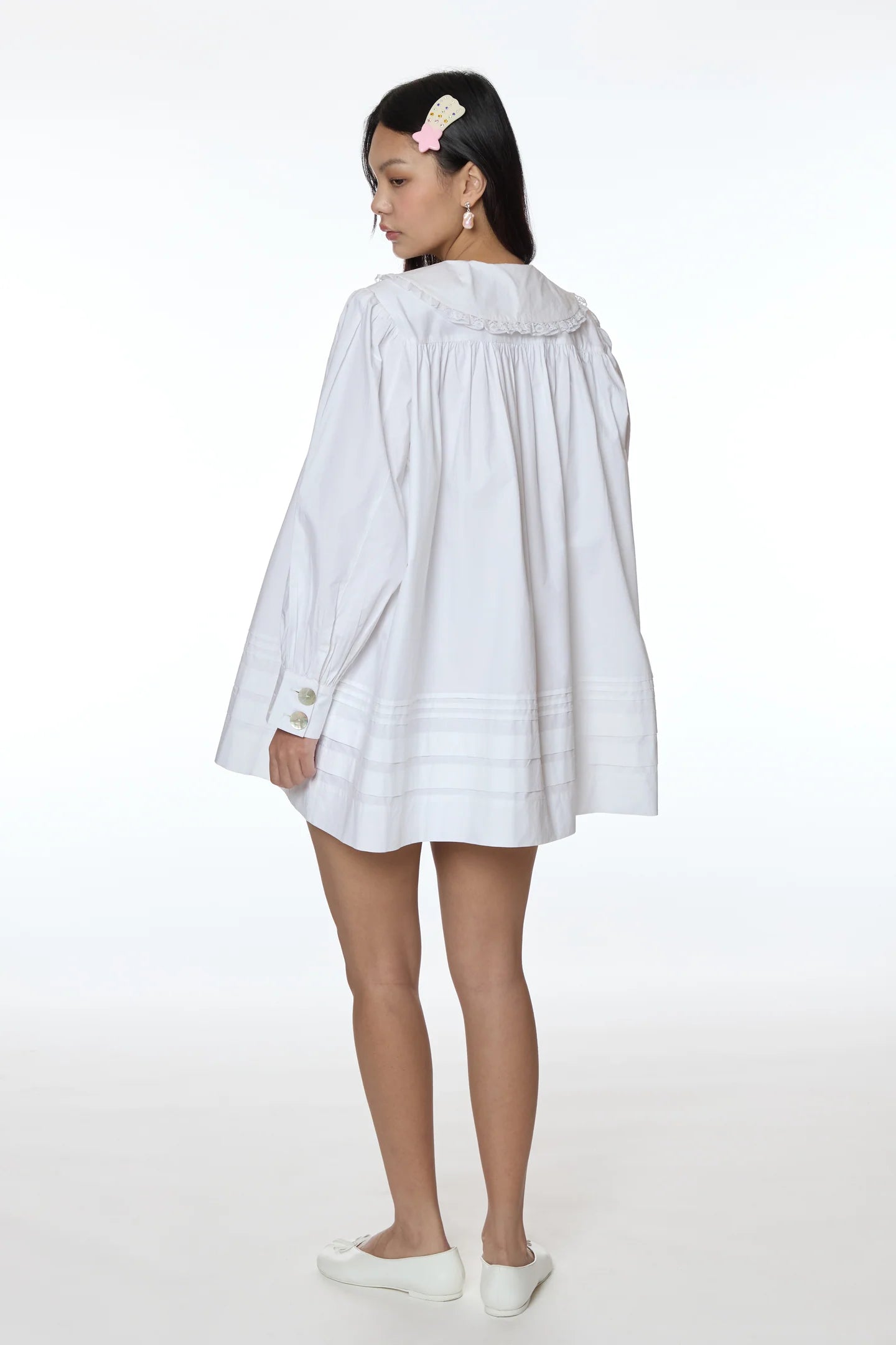 Kelpie Dress in White