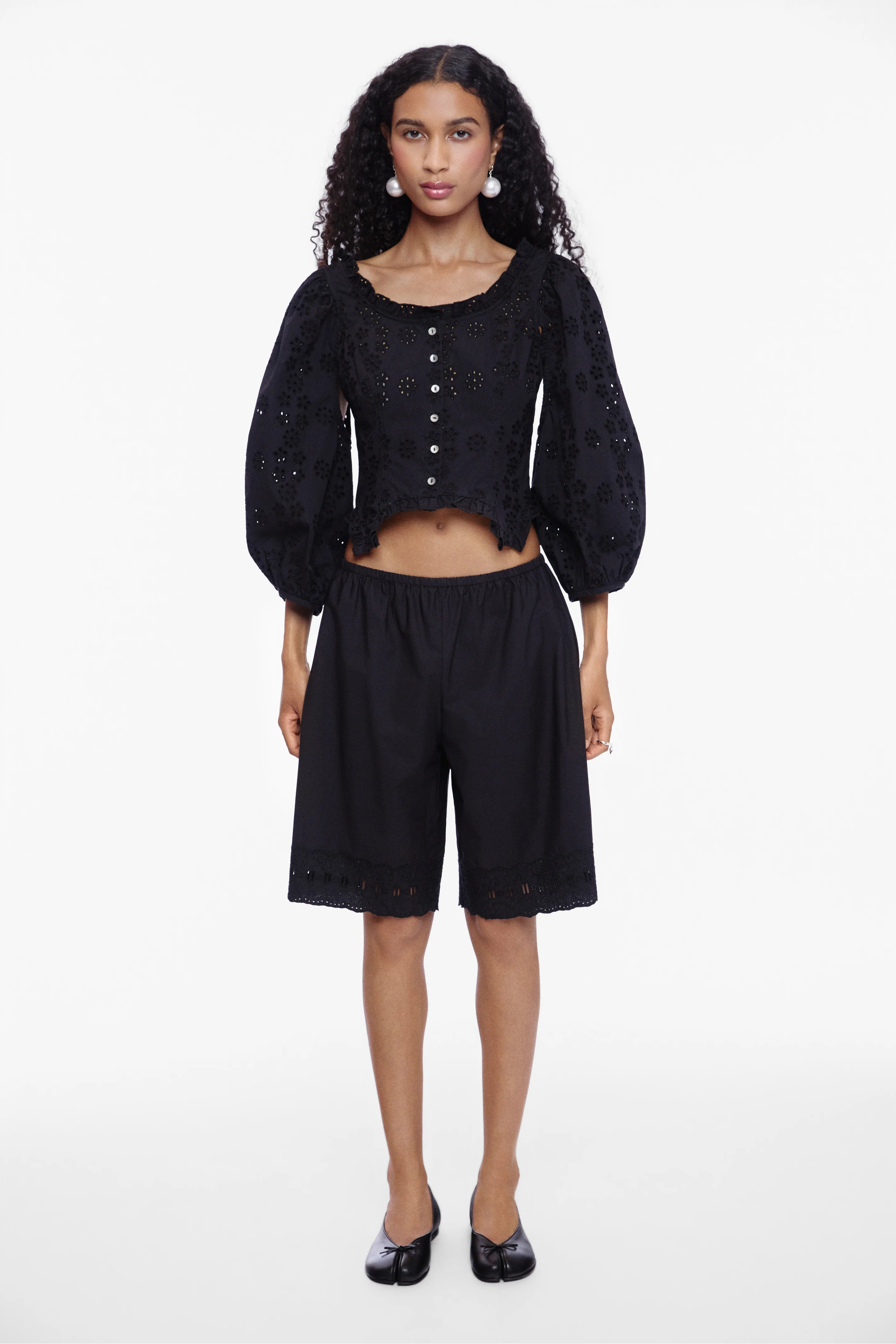 Pepita Short in Black