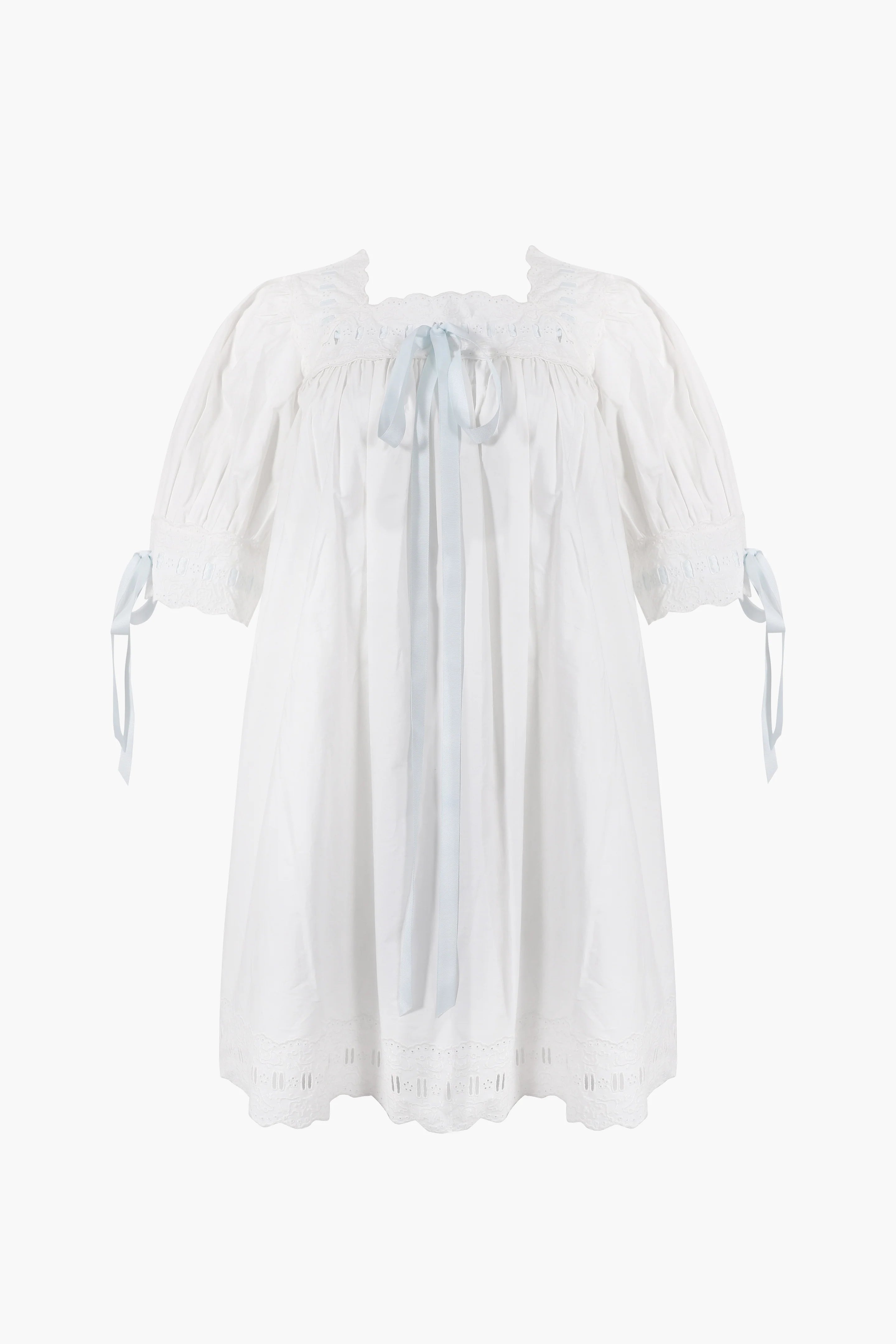 Daikon Dress in White