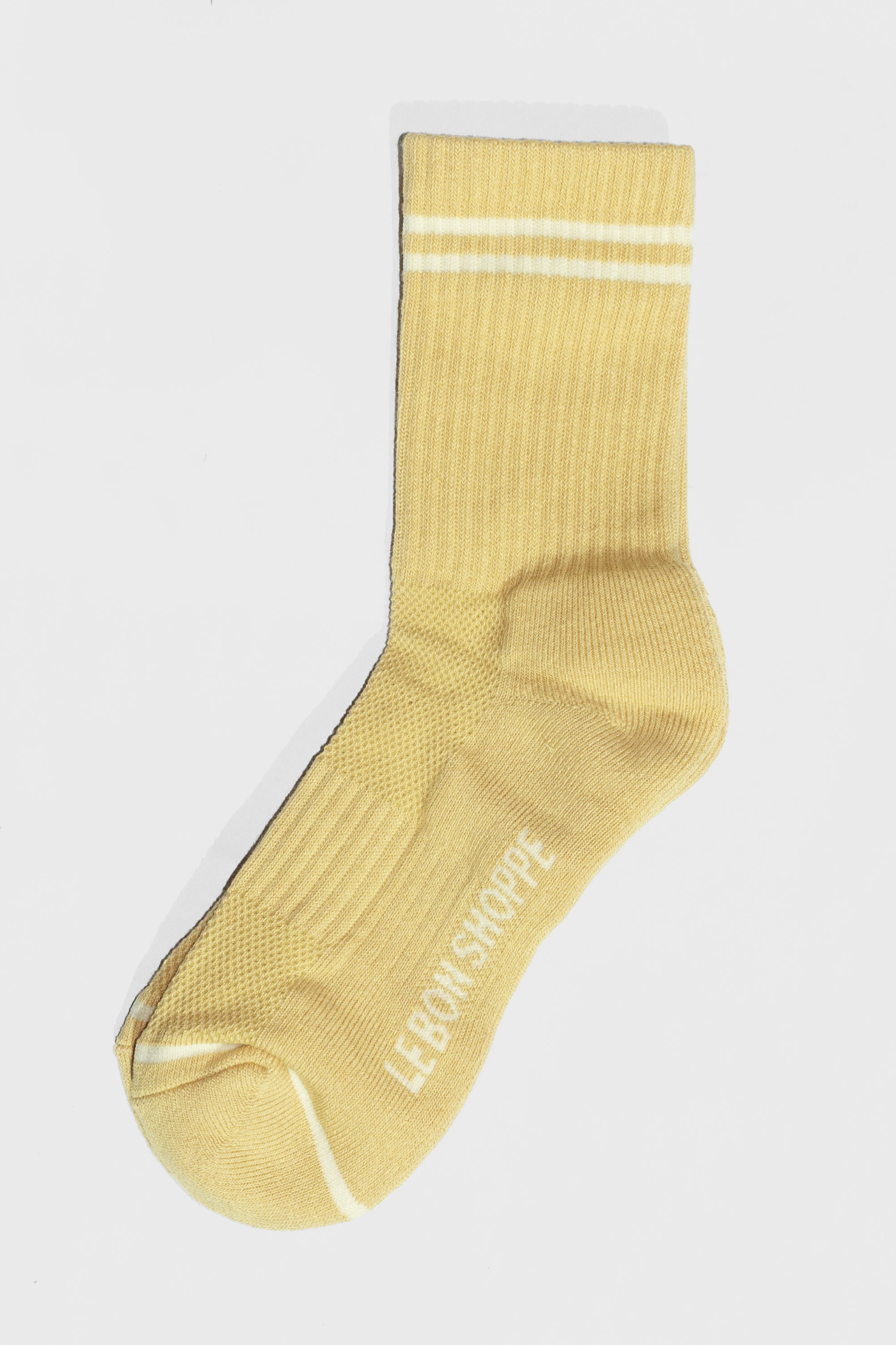 Boyfriend Socks in Butter by Le Bon Shoppe