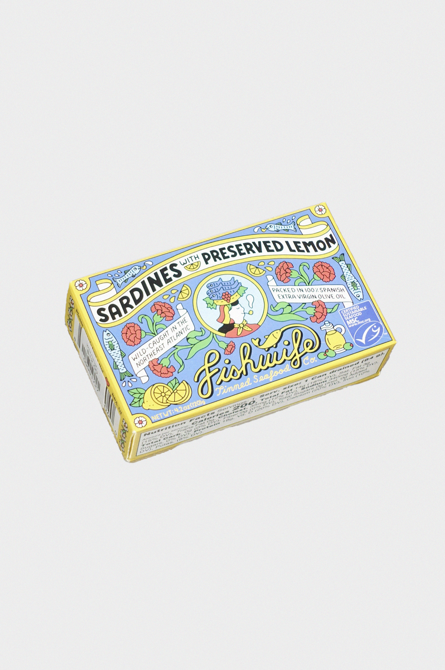 Wild-Caught Sardines in EVOO & Preserved Lemon by FIshwife