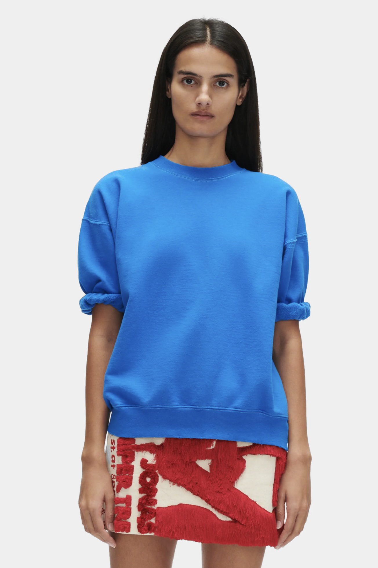 Stanza Sweatshirt in Royal by Rachel Comey