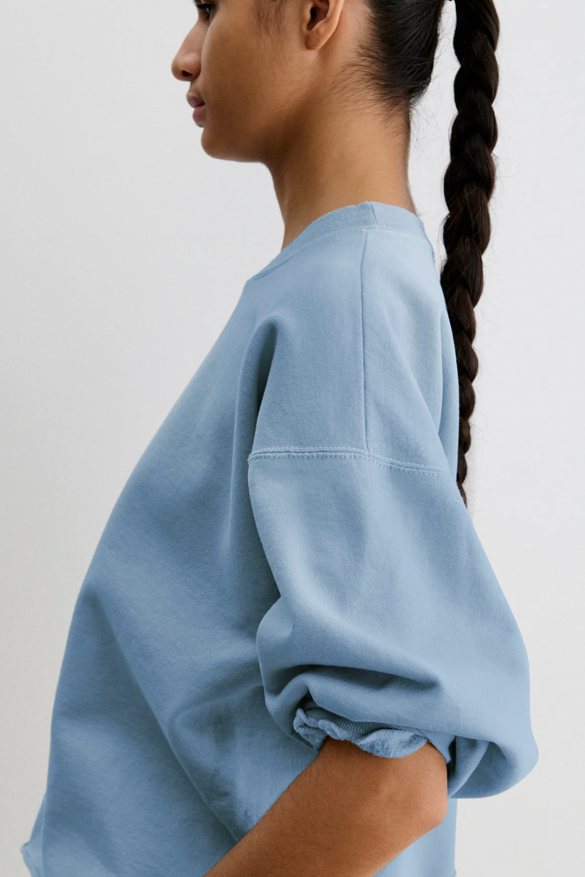 Fond Sweatshirt in Light Blue