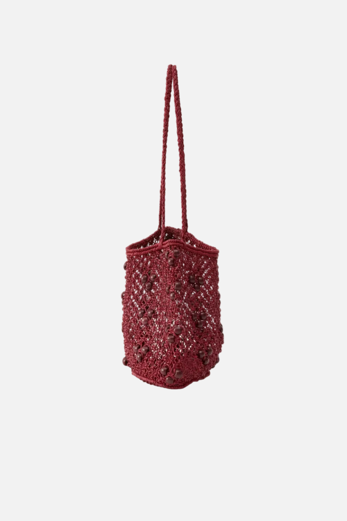 Mini Web Bag in Oxblood