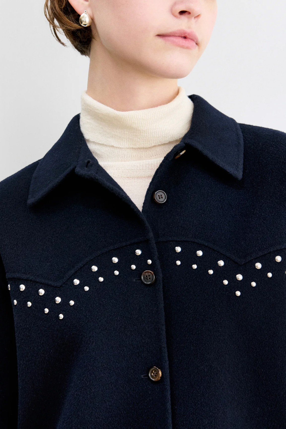 Knox Overshirt in Midnight