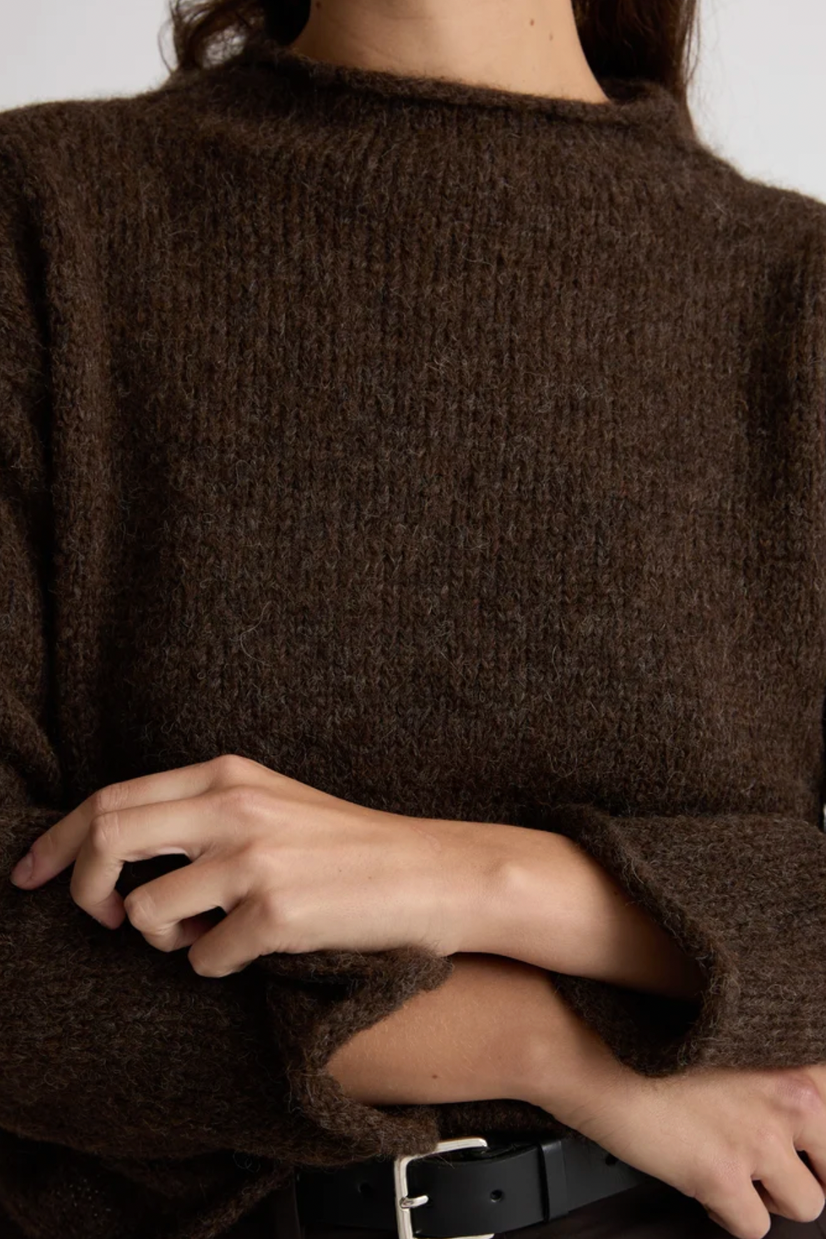 Bel Sweater in Mud