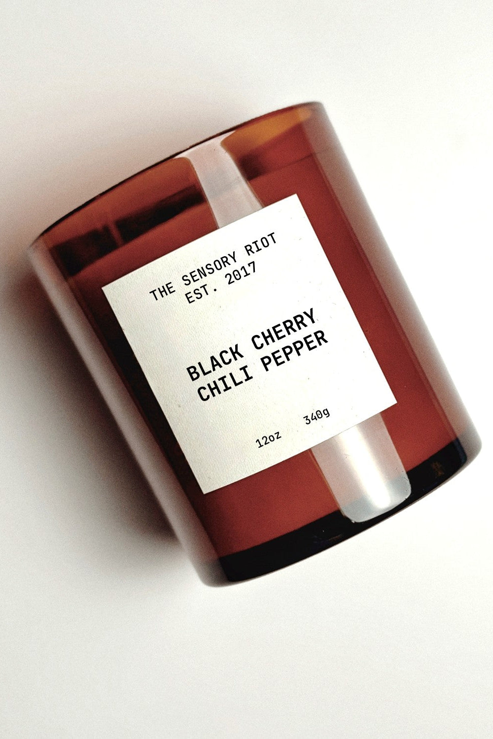 Black Cherry Chili Pepper Candle