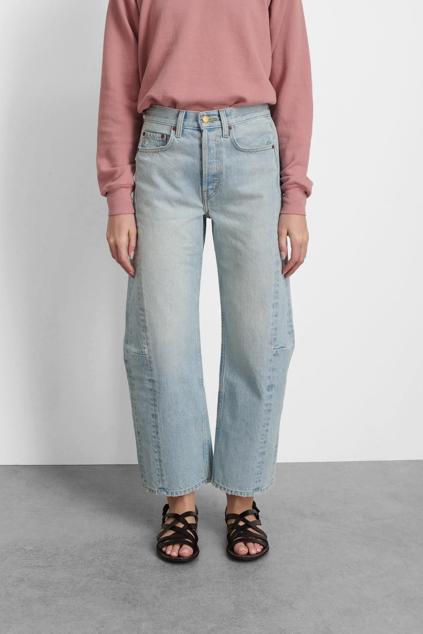 Slim Lasso Jean in Super Light Vintage Wash by B Sides http://www.shoprecital.com