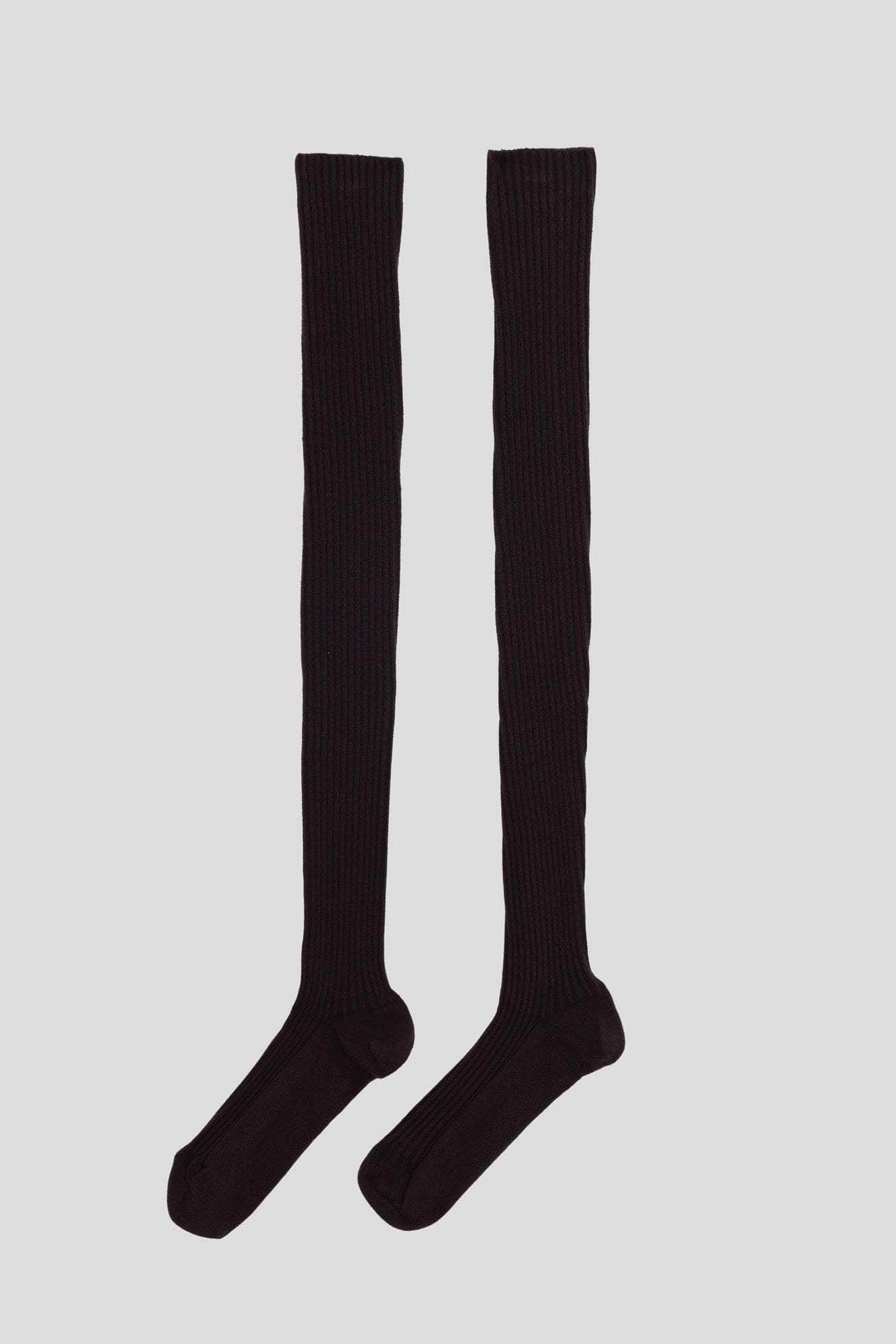 Organic Cotton Overknee Socks in Tactile