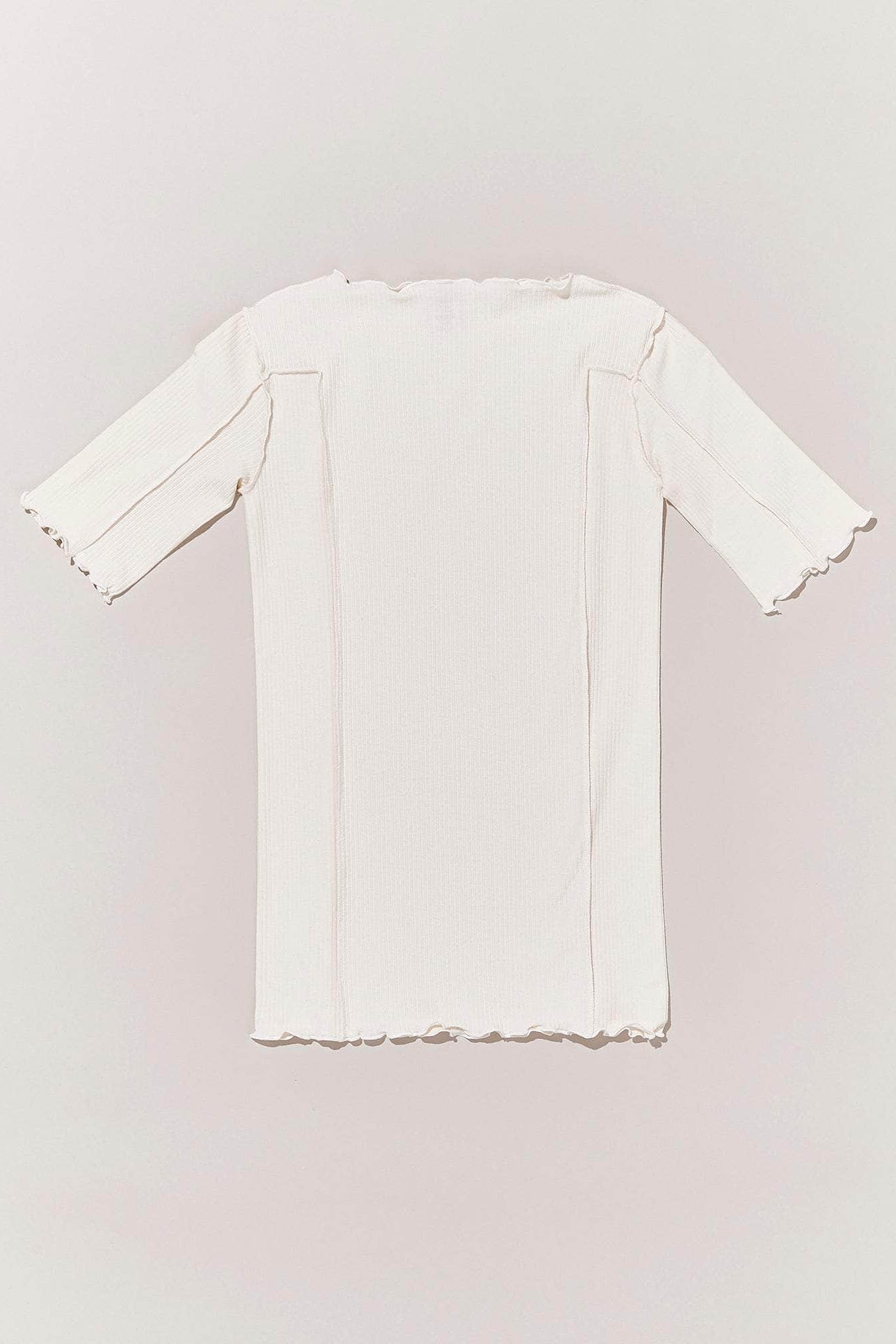 Omato 3/4 Tee Shirt in Off White