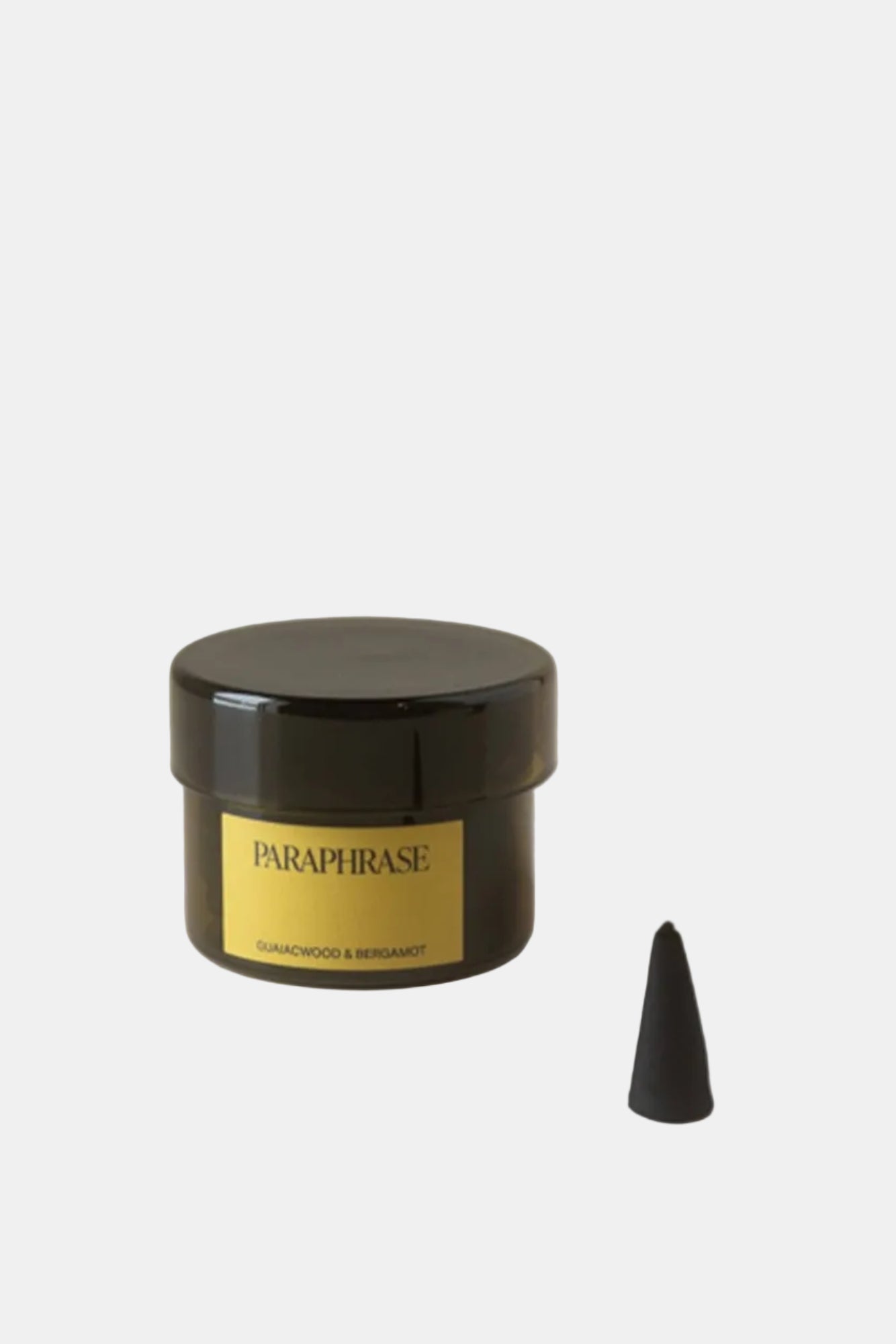 Guaicwood & Bergamot Incense Cones