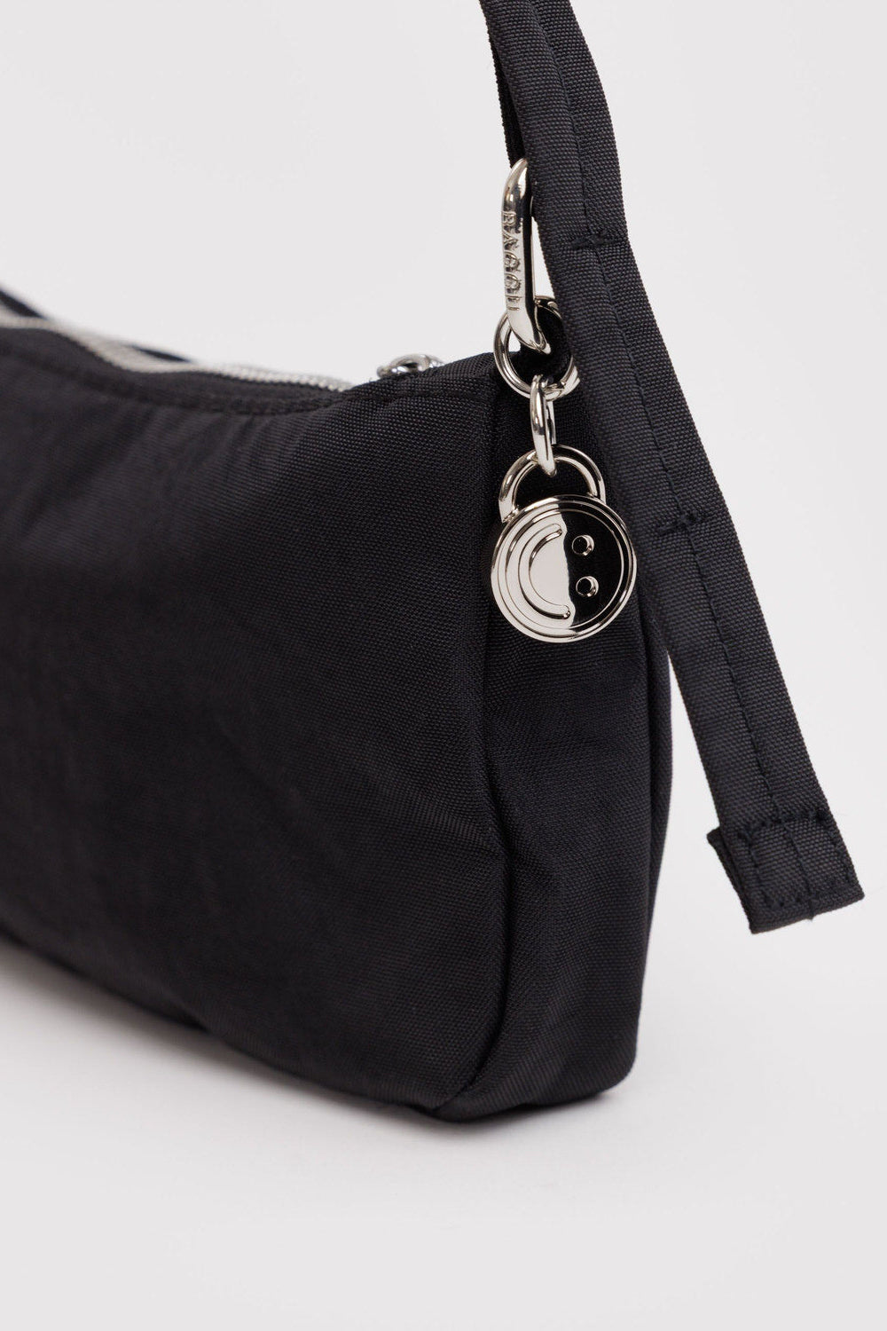 Nylon Pochette in Black
