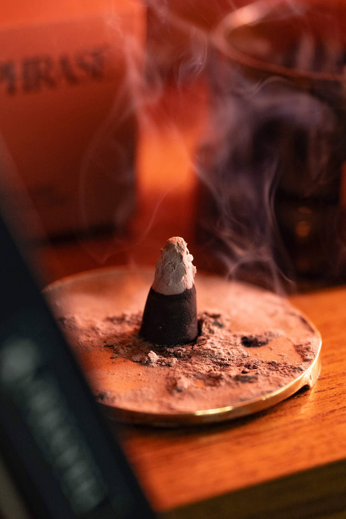 Saffron & Oud Incense Cones