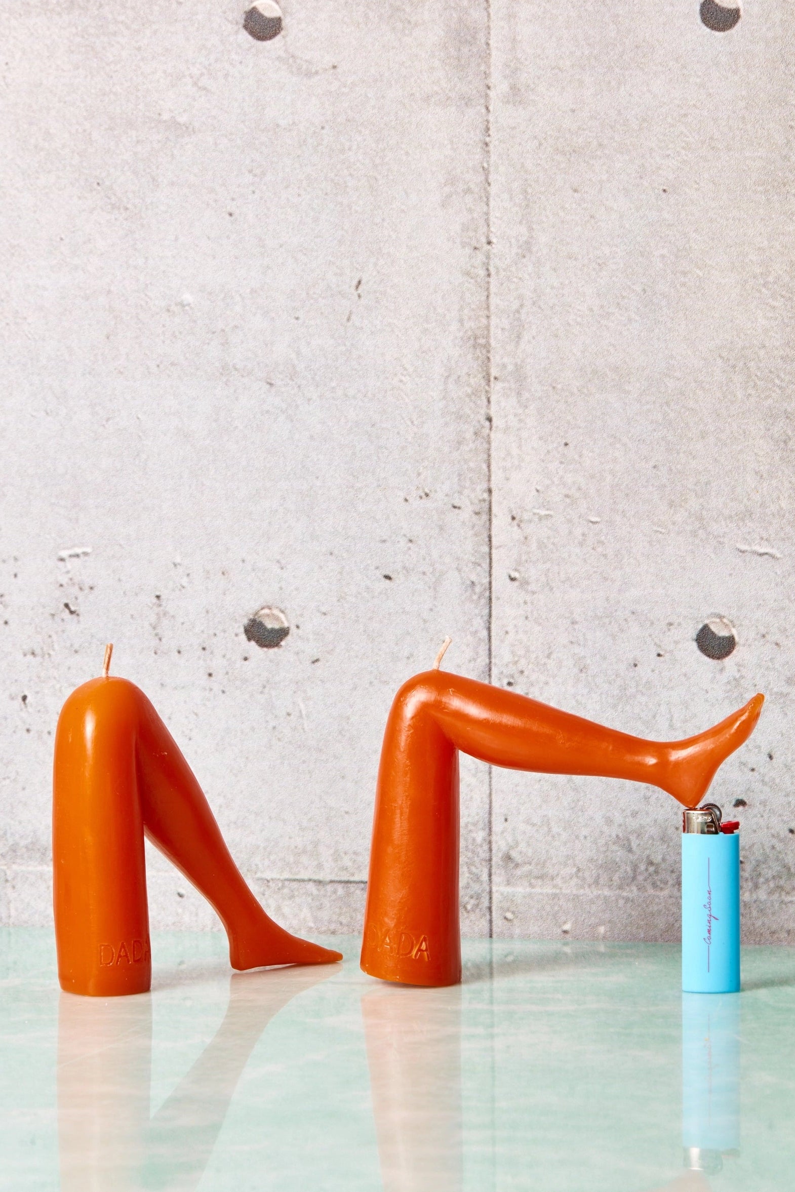 "Baby Won't You Light My Leg's?" Candle