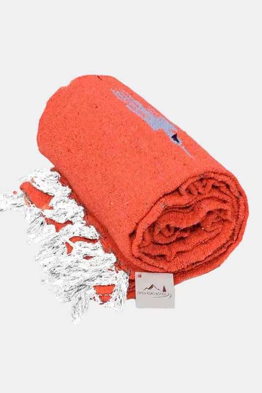 Orange Thunderbird Baja Blanket