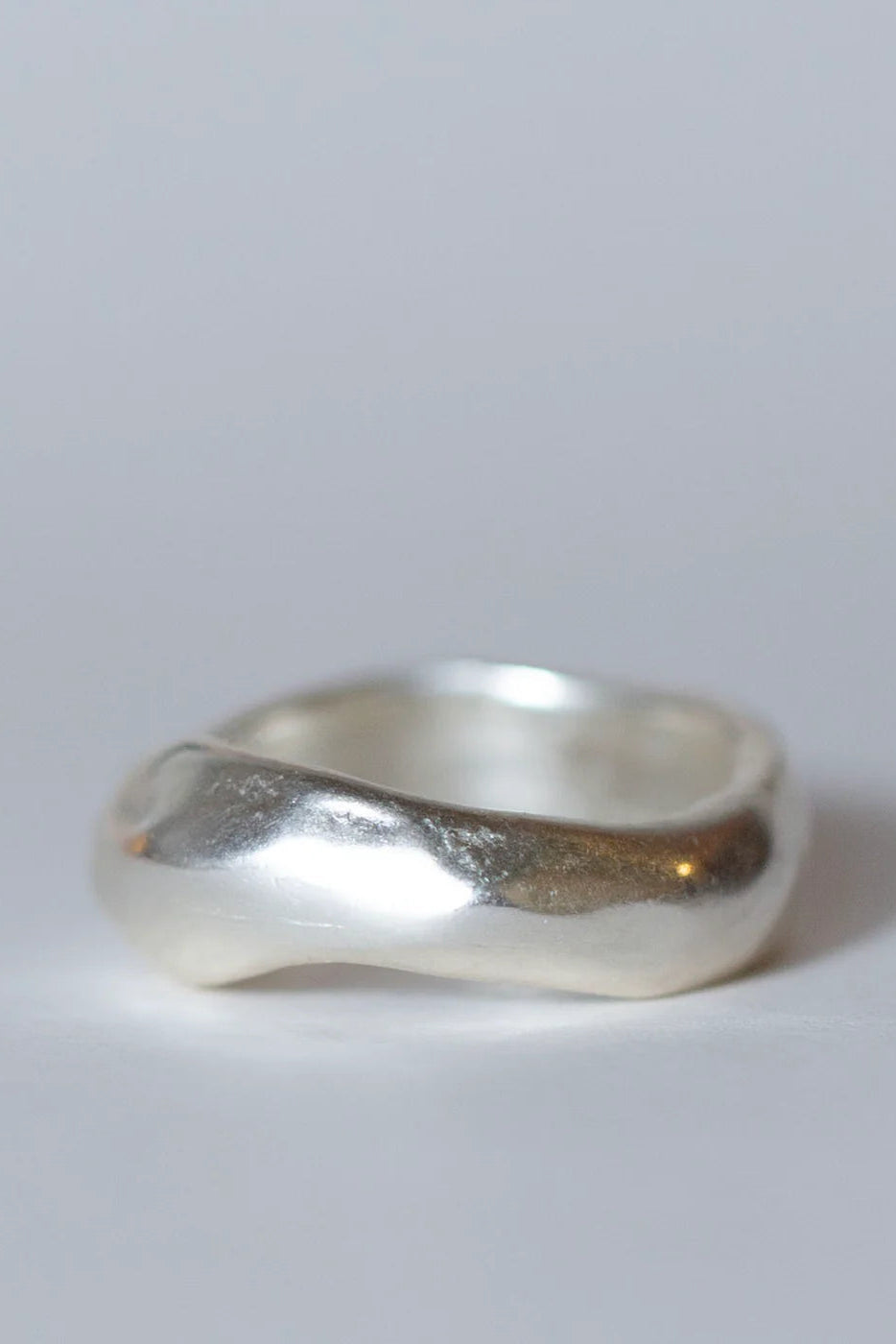 Flow Ring In Sterling Silver