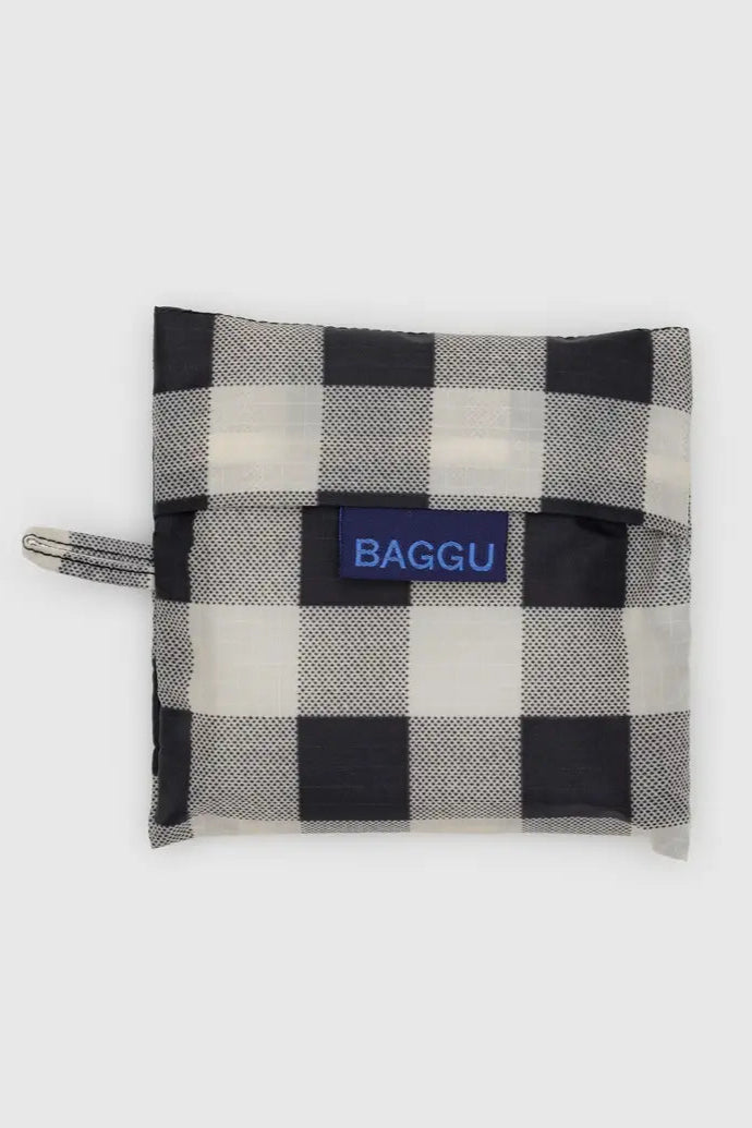 Standard Baggu in Black & White Big Check