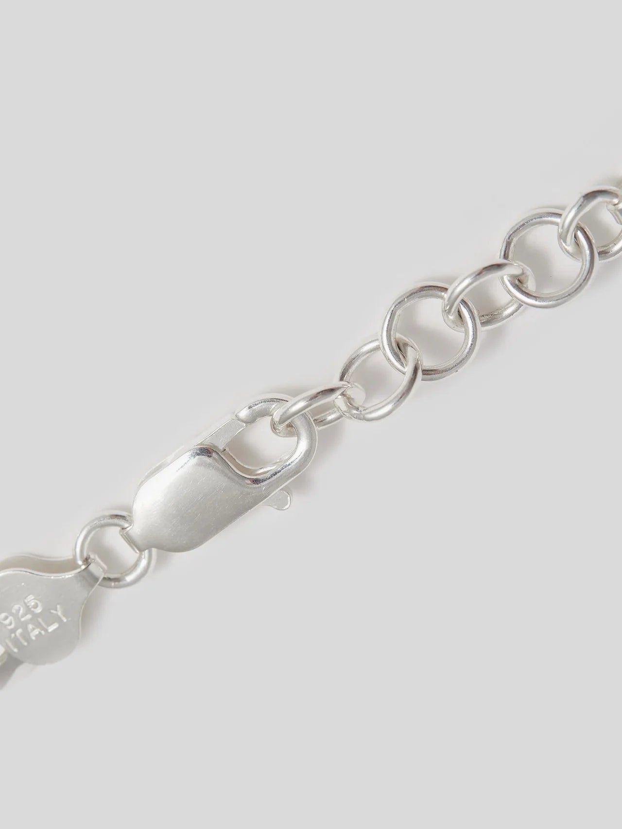 Flat Curb Chain in Sterling Silver