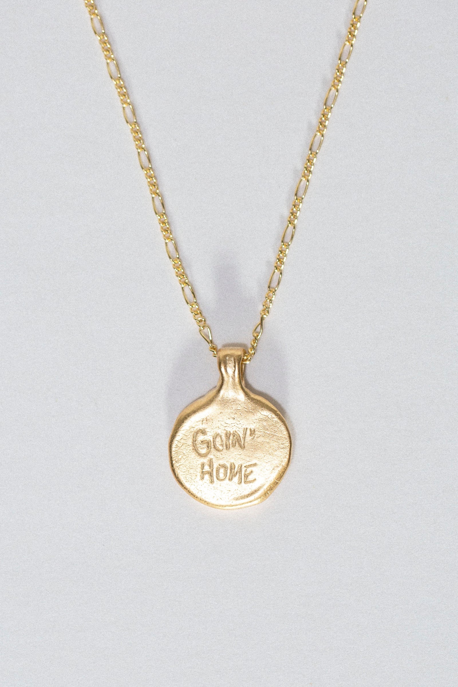 Goin' Home Necklace in Gold Vermeil
