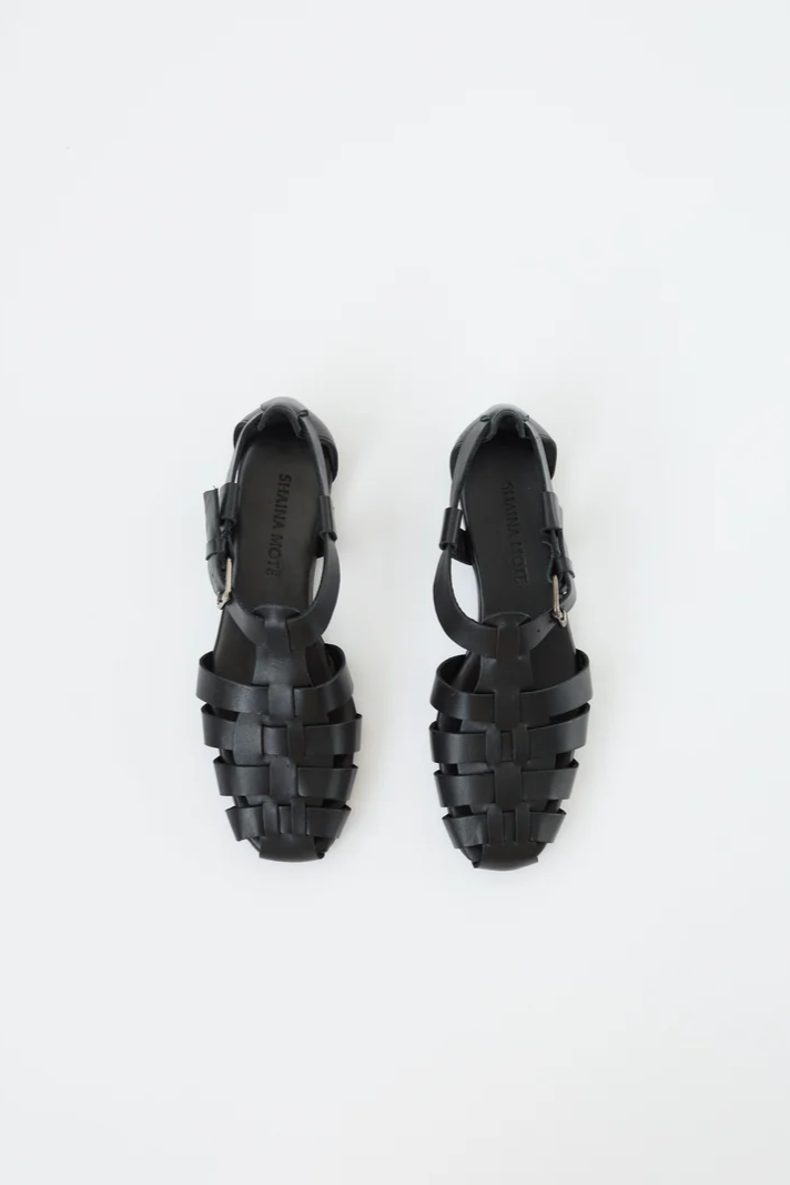 Fisherman Sandal in Onyx