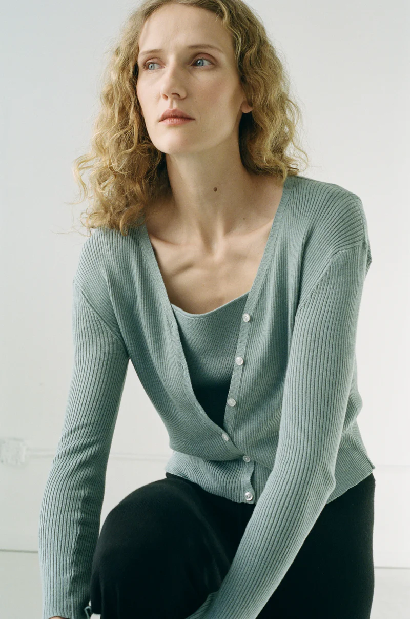 Nolita Cardigan in Clouds