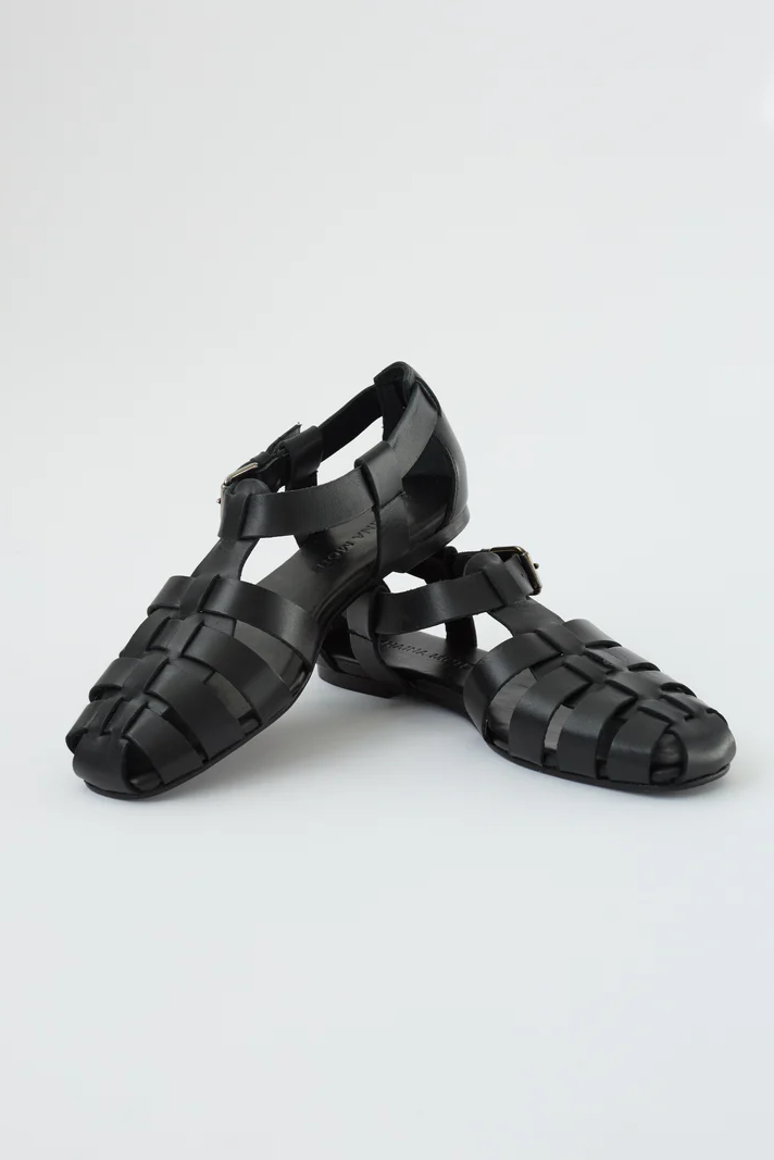 Fisherman Sandal in Onyx