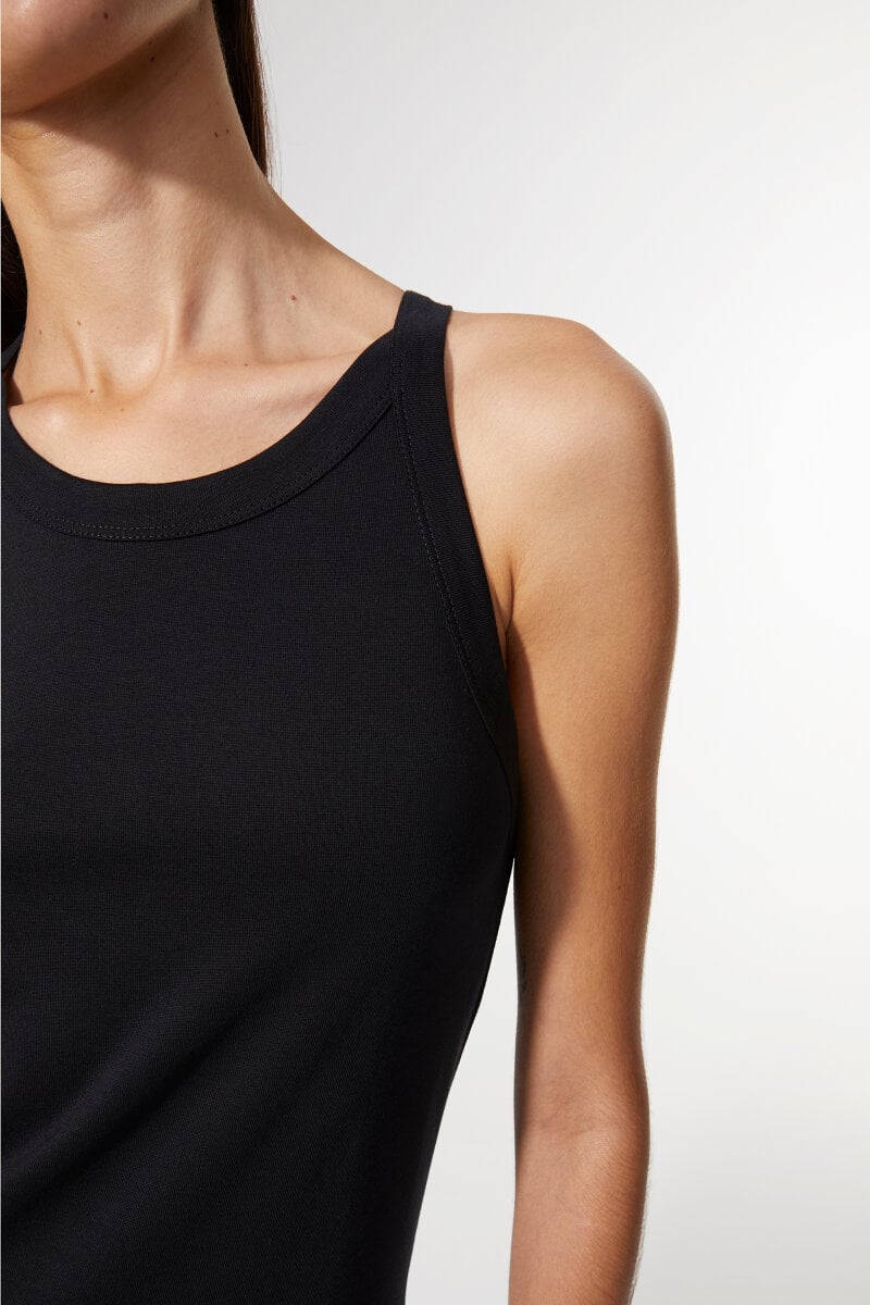 Oana Supple Top in Black