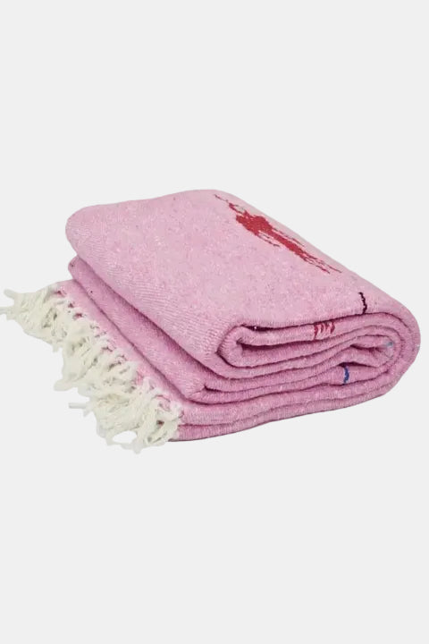 Pink Thunderbird Baja Blanket