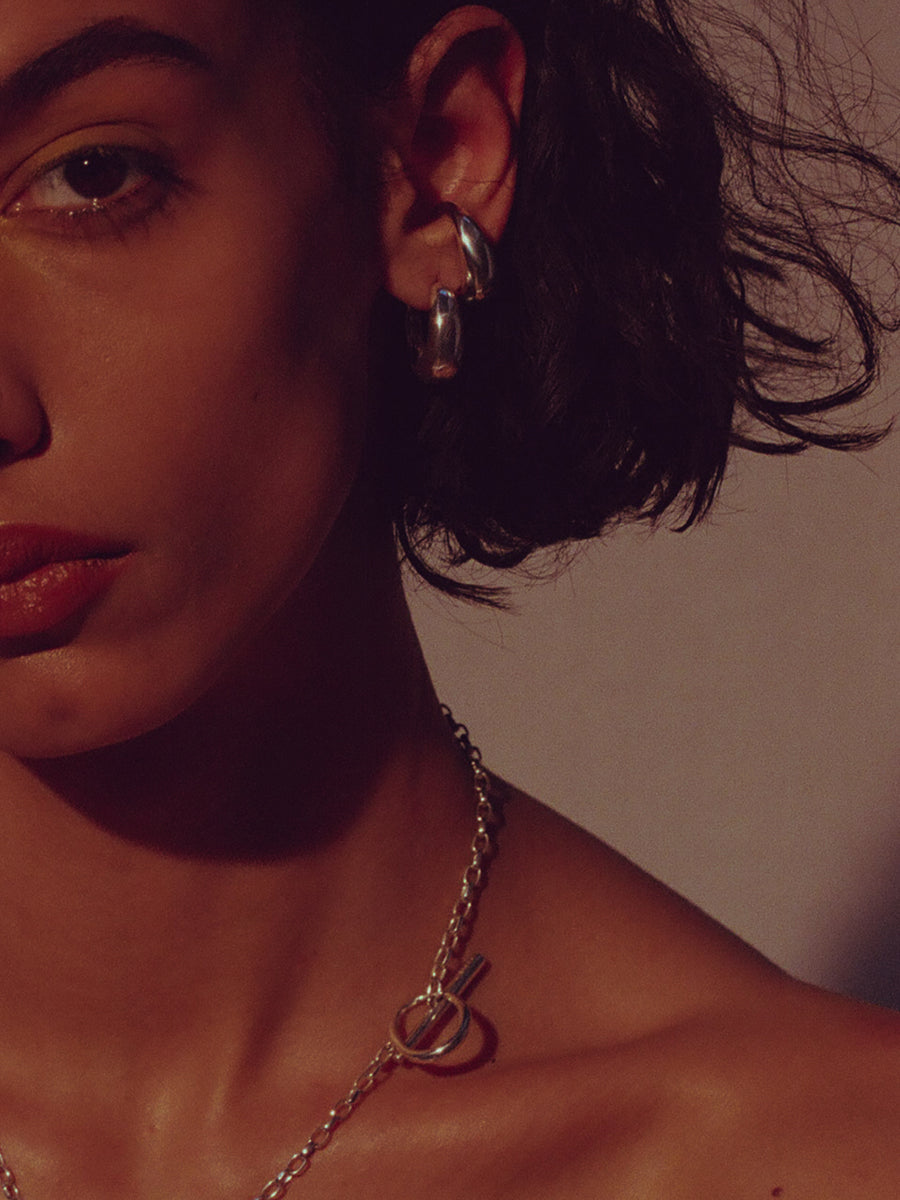 Grosso Ear Cuff in Sterling Silver by Faris http://www.shoprecital.com