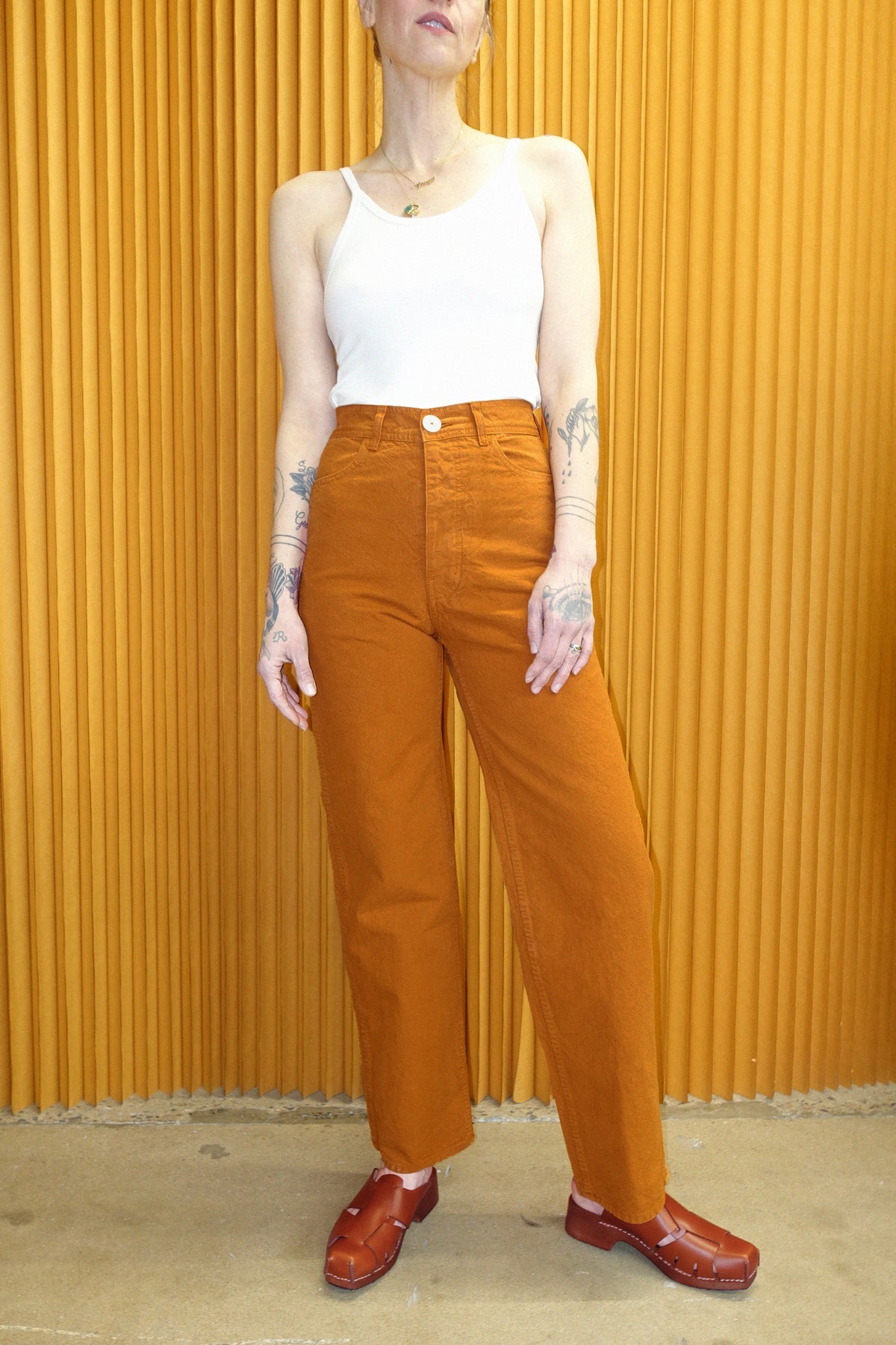 jesse kamm tobacco pants Jesse Kamm