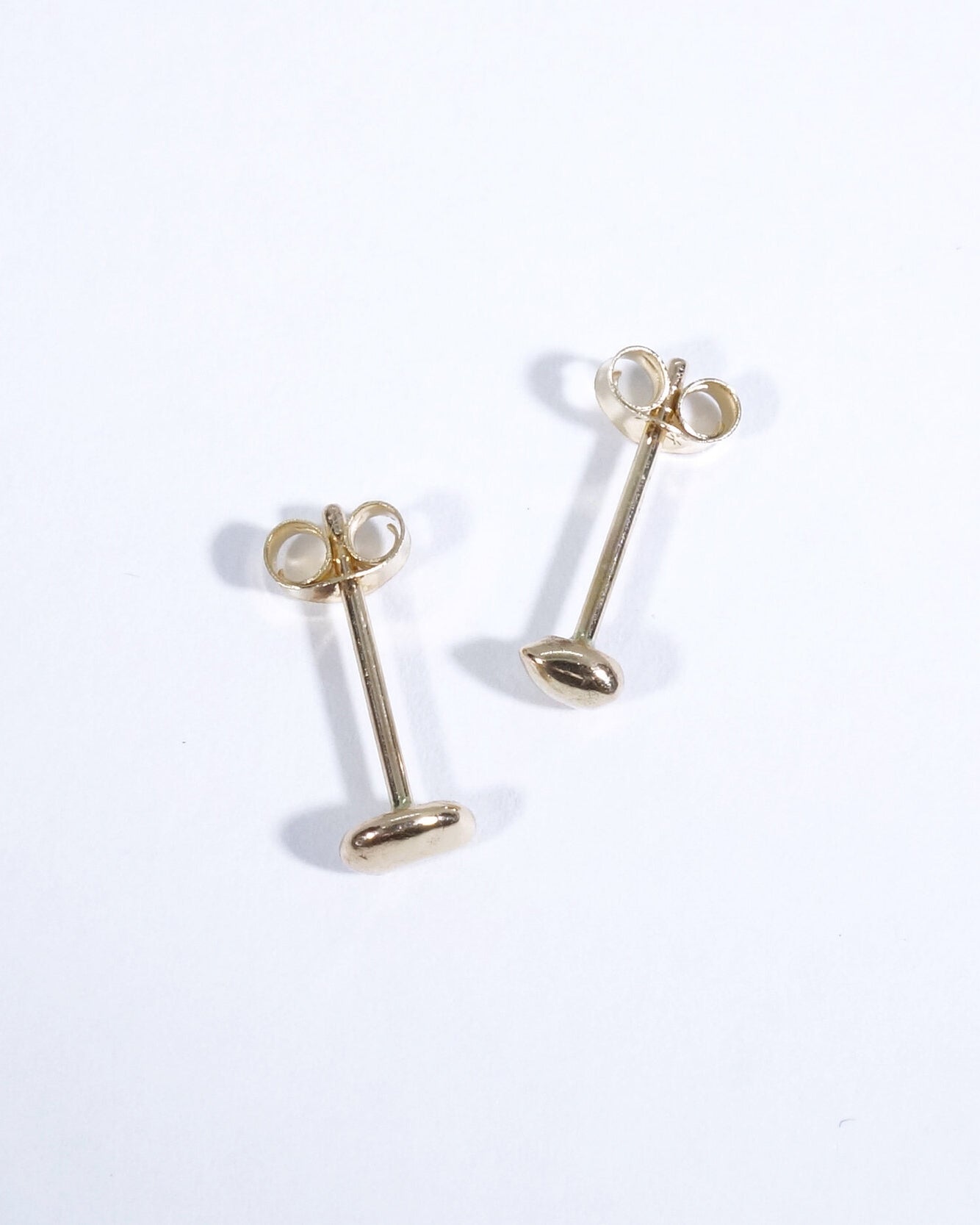 Mini Orb Stud in Recycled 14k Gold