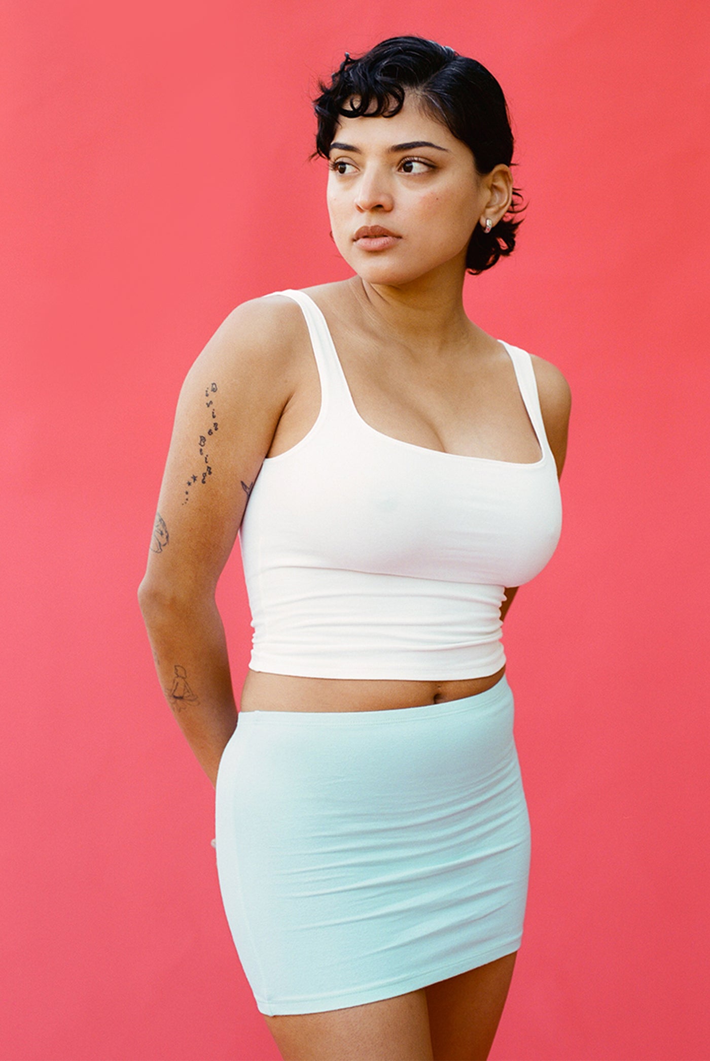 The Tube Convertible Top in Palest Mint