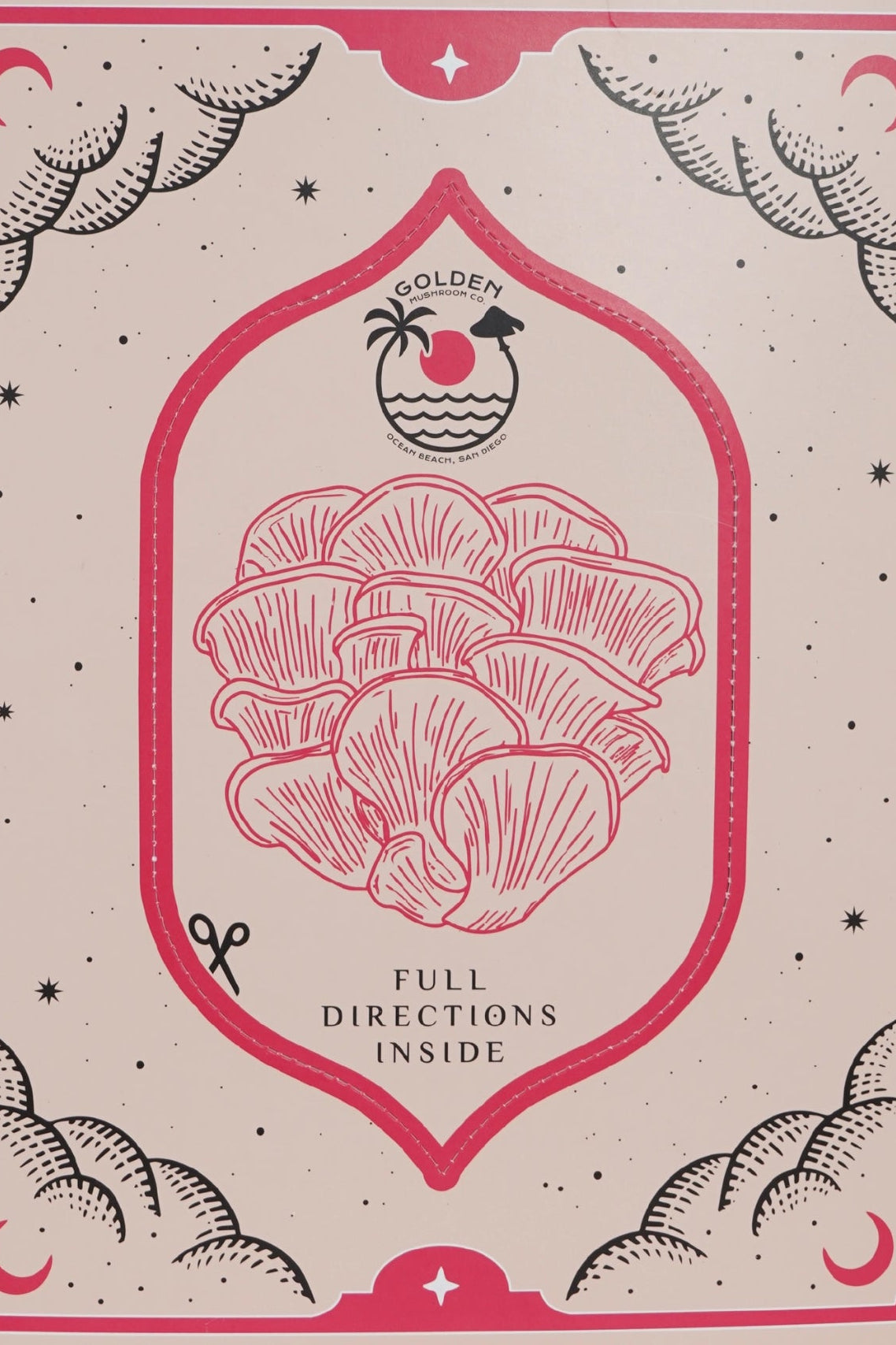 Pink Oyster Mushroom Grown Kit