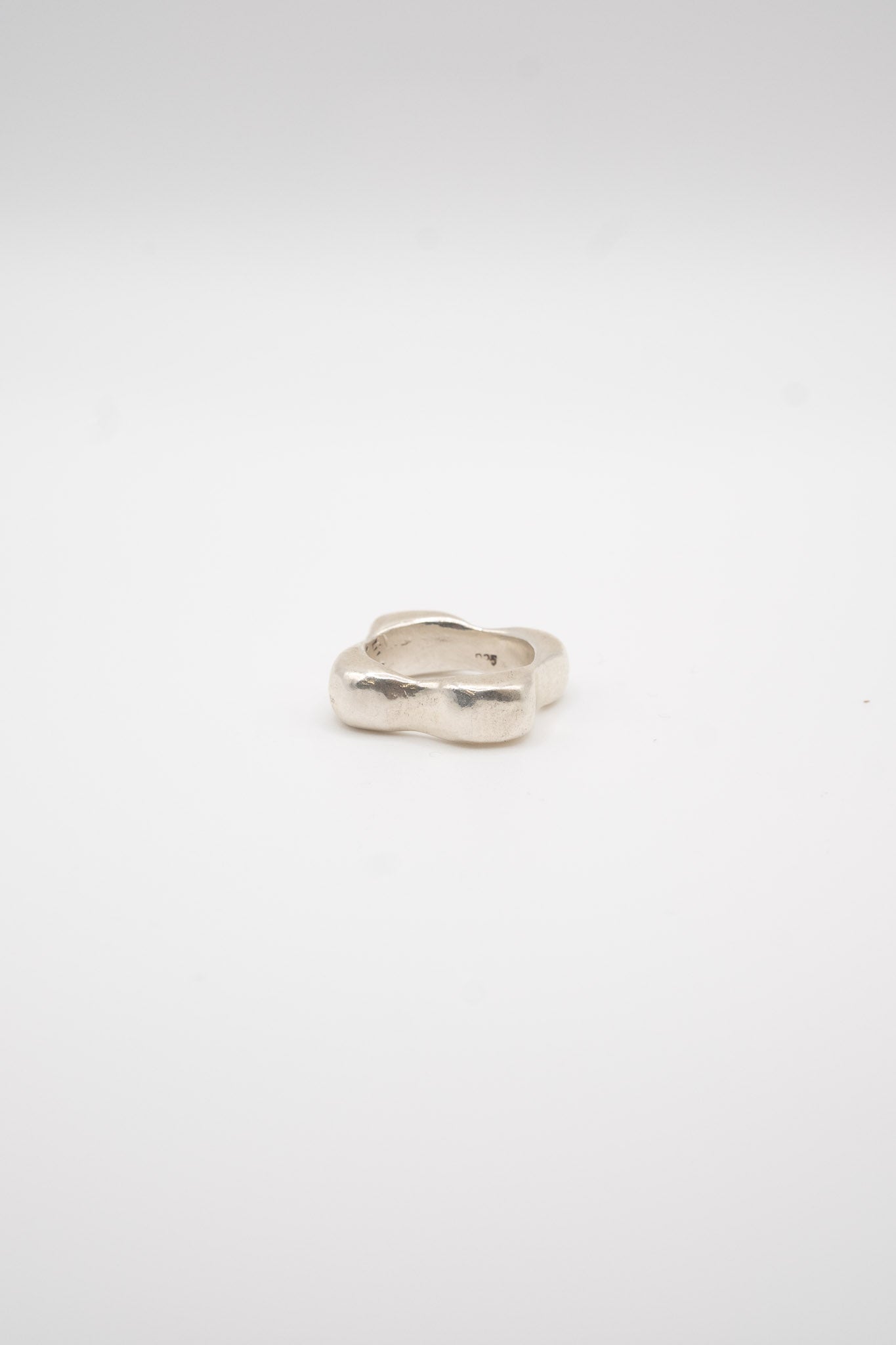 Current Ring in Sterling Silver