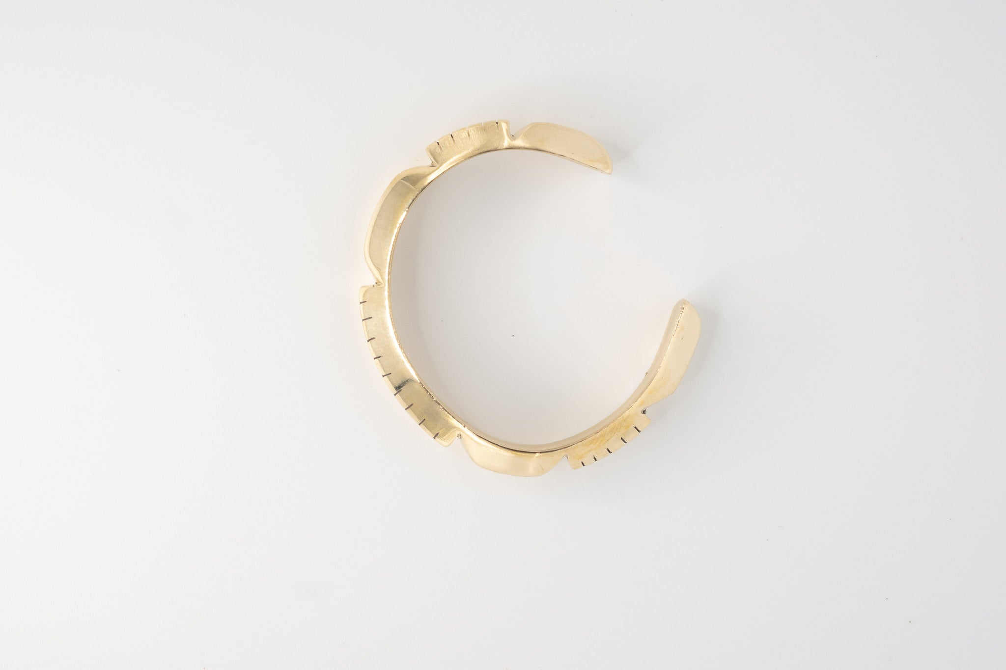 Grande Helena Cuff in Brass
